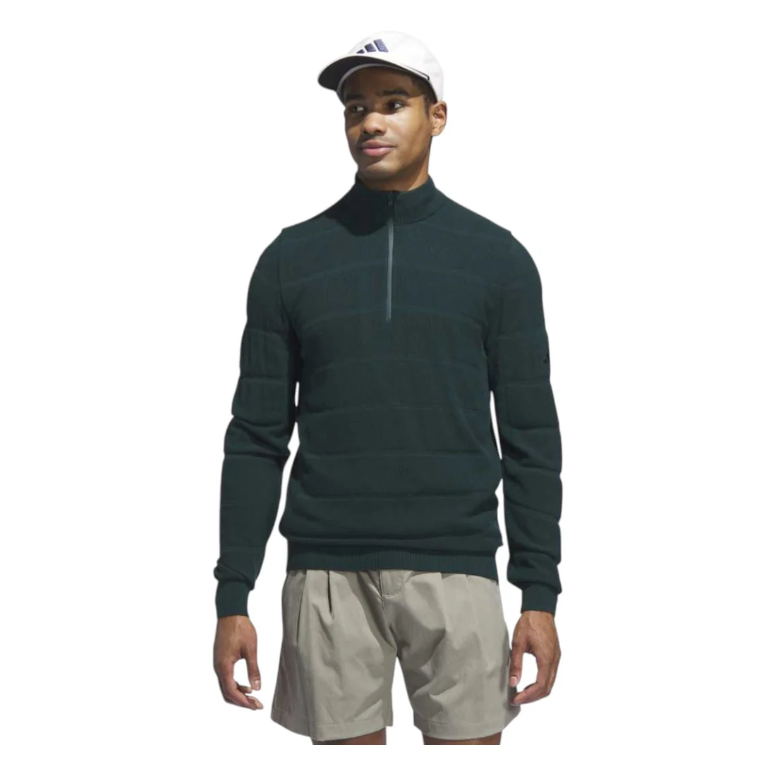 adidas Ultimate365 Tour Windknit Golf 1/4 Zip JL5387 - Image 2