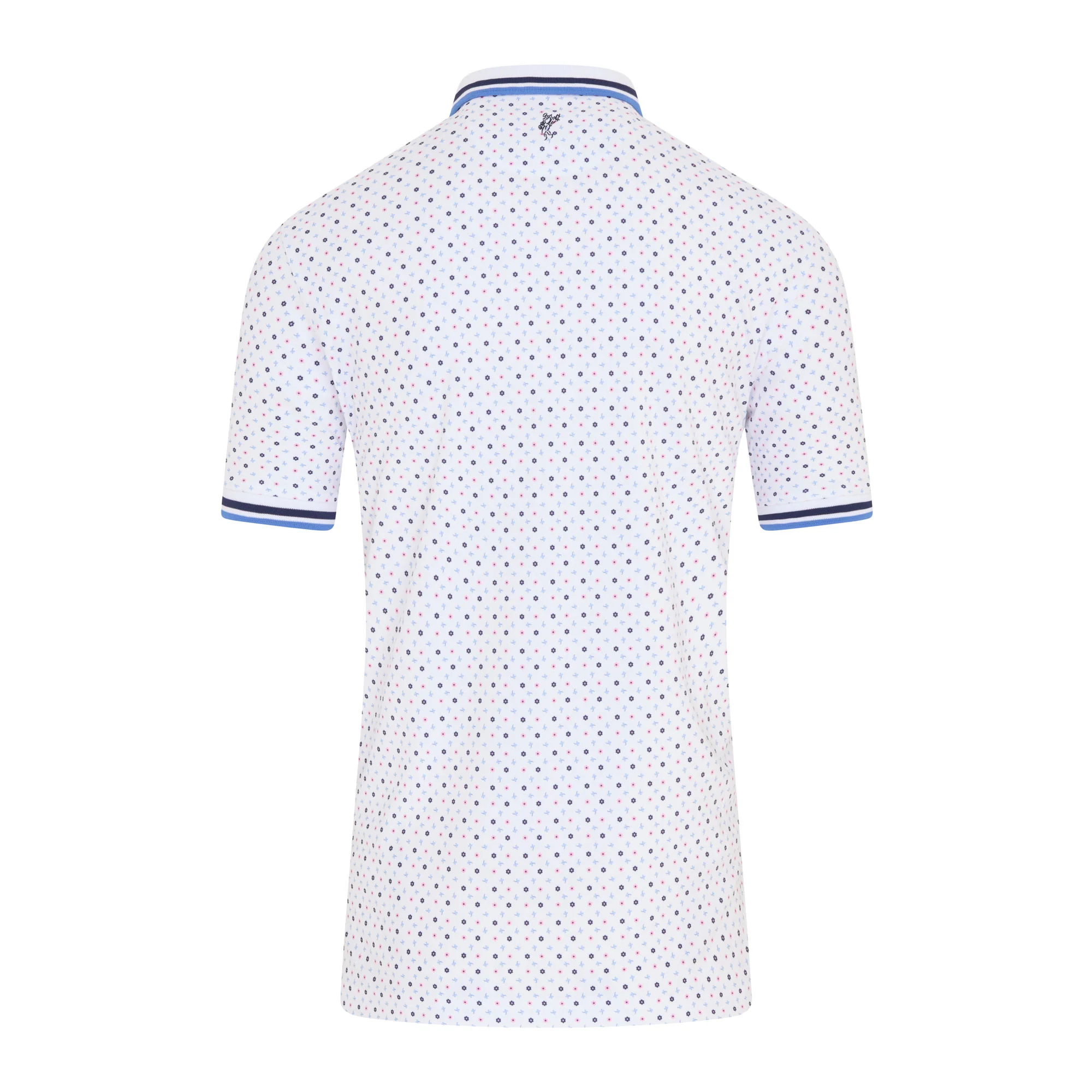 Ashworth Ditzy Floral Golf Polo Shirt AM1072 - Image 2
