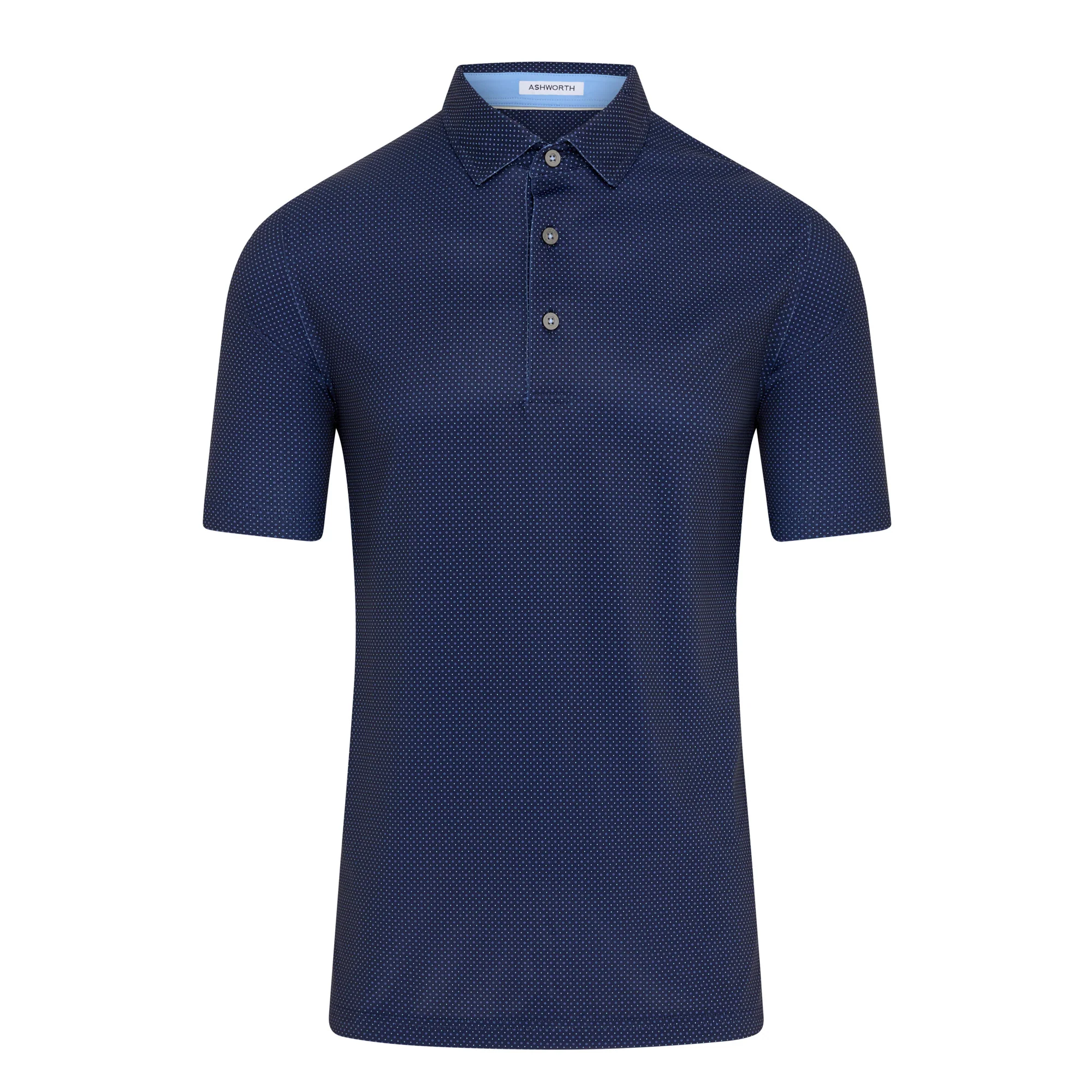 Ashworth Micro Dot Golf Polo Shirt AM1027