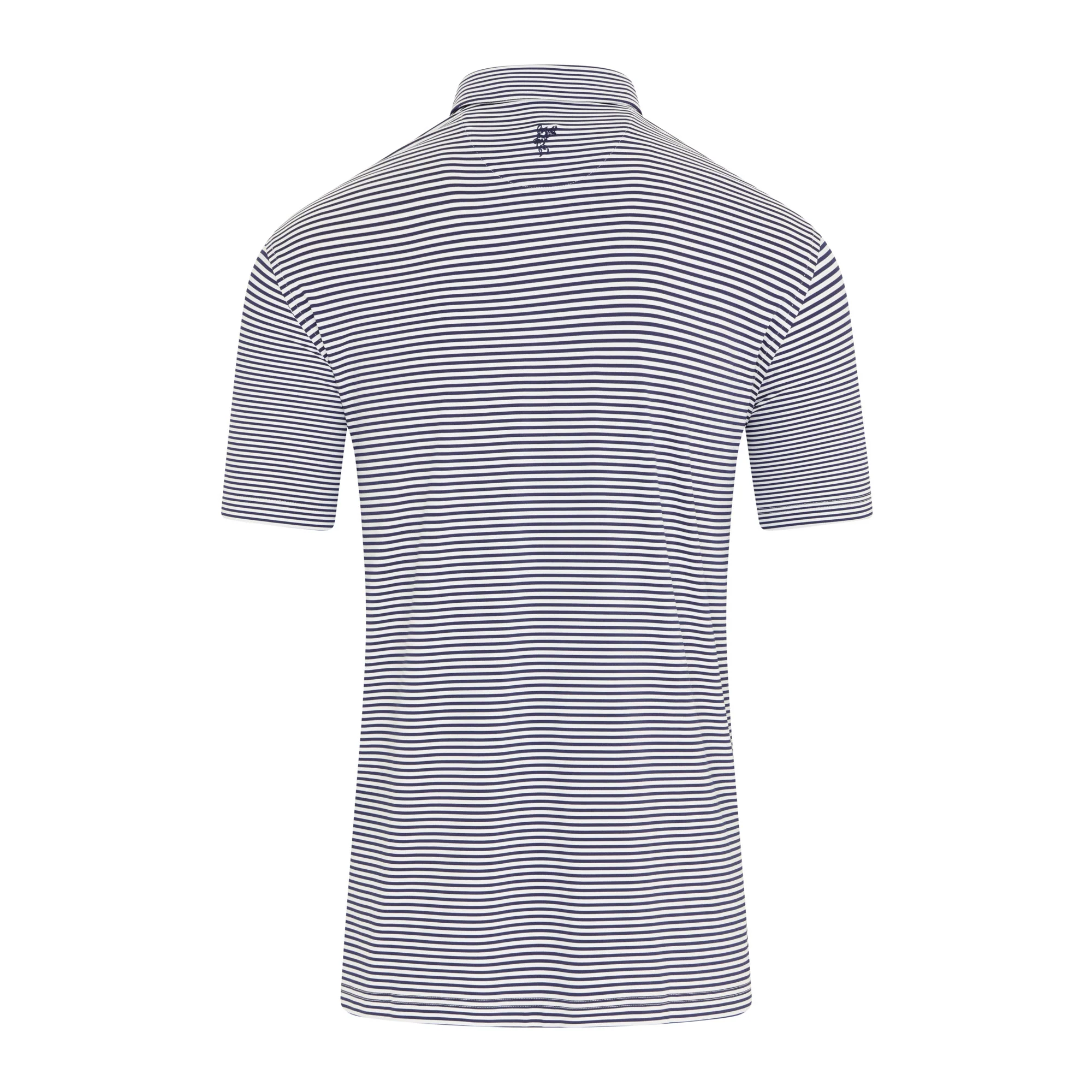 Ashworth Striped Tech Jersey Golf Polo Shirt AM1011 - Image 2