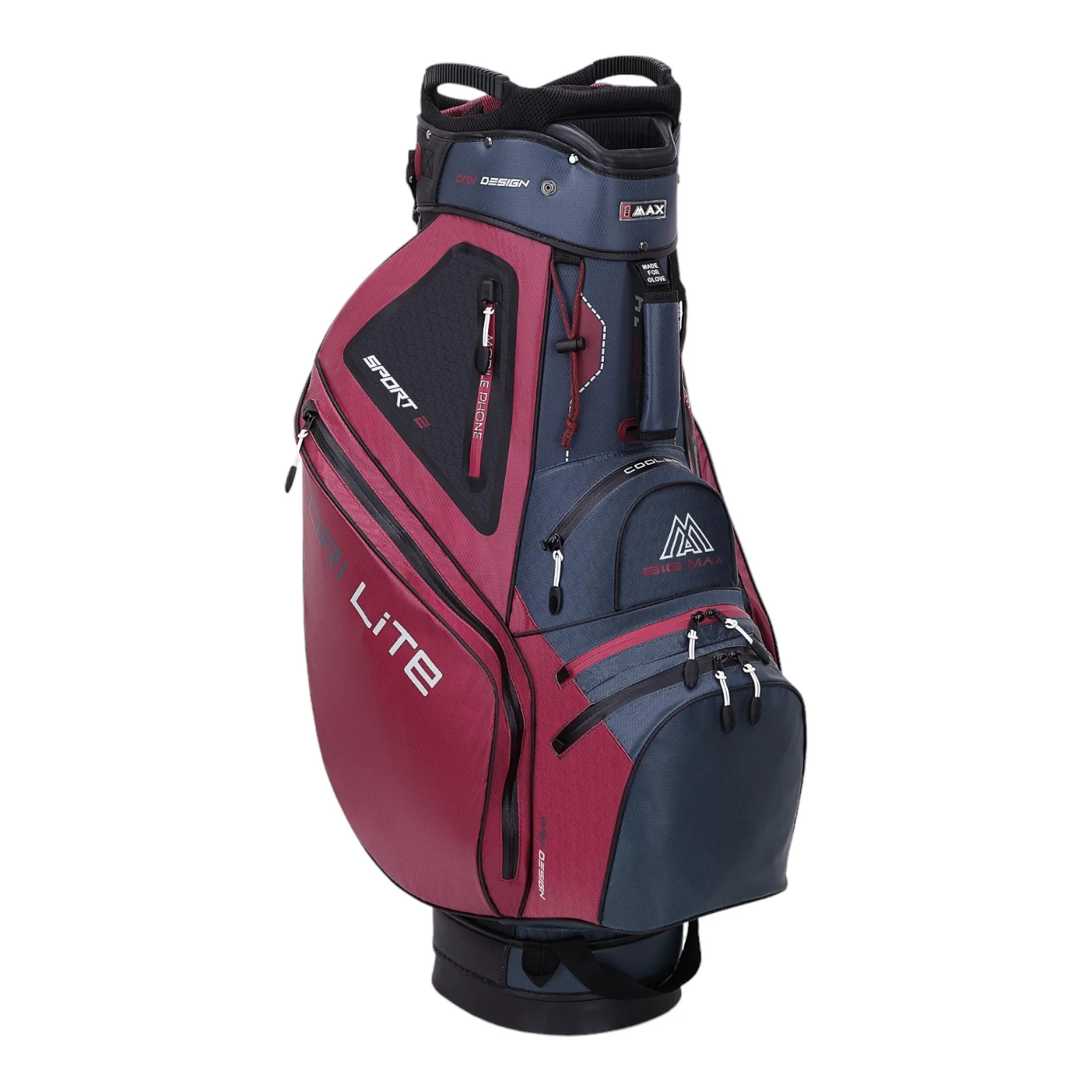 Big Max Dri Lite Sport 2 Golf Cart Bag 9C527C - Image 2