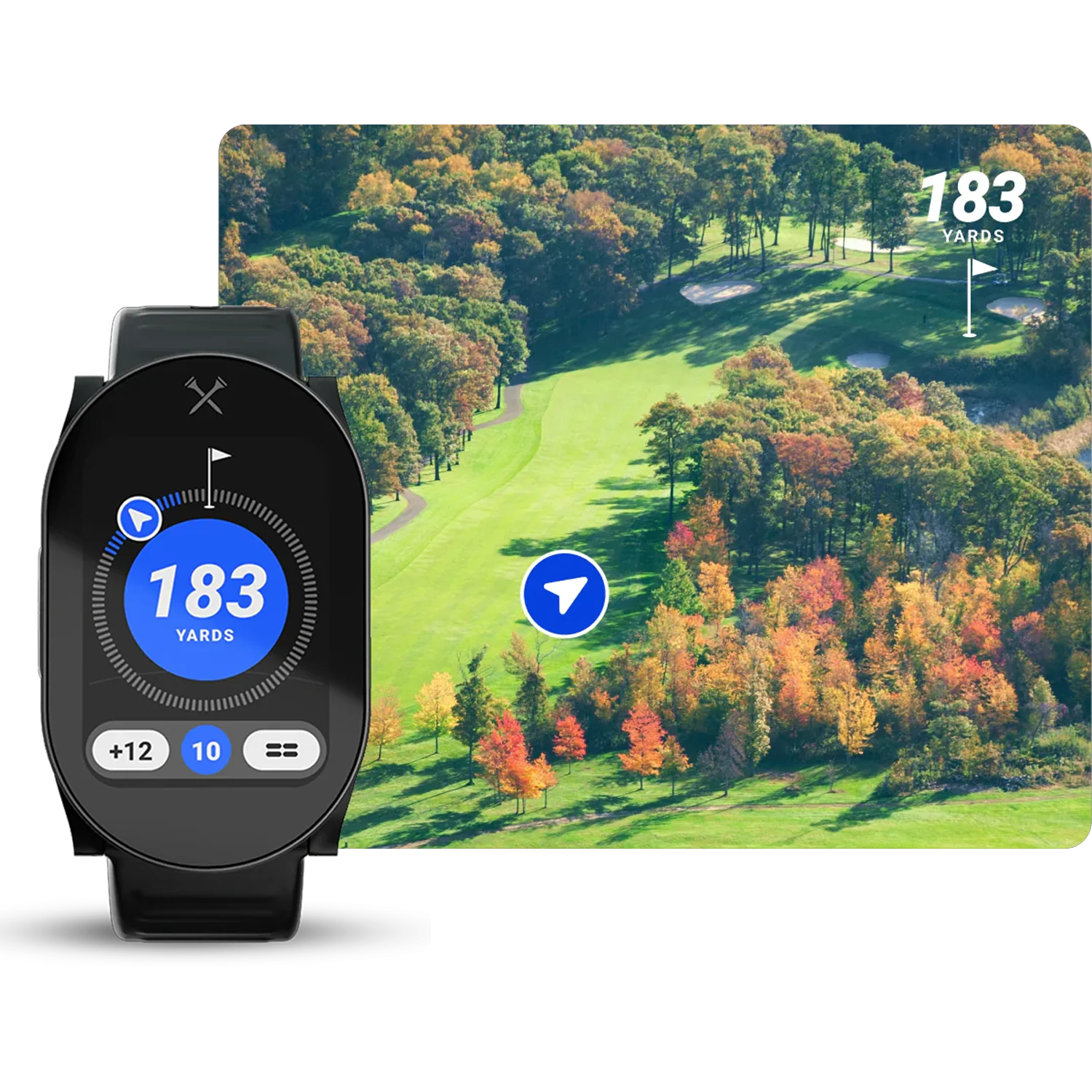 Blue Tees Playmaker+ Golf GPS Watch - Image 15