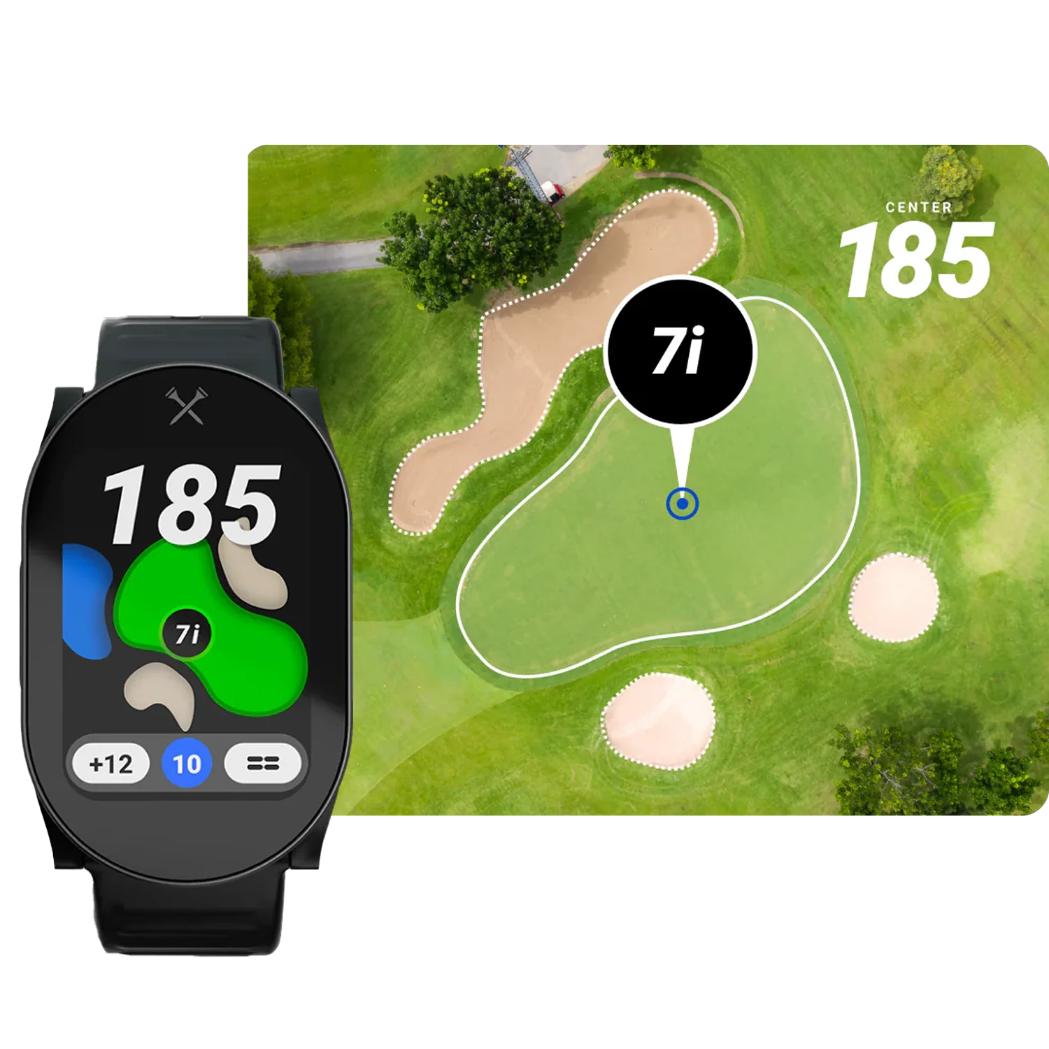 Blue Tees Playmaker+ Golf GPS Watch - Image 19