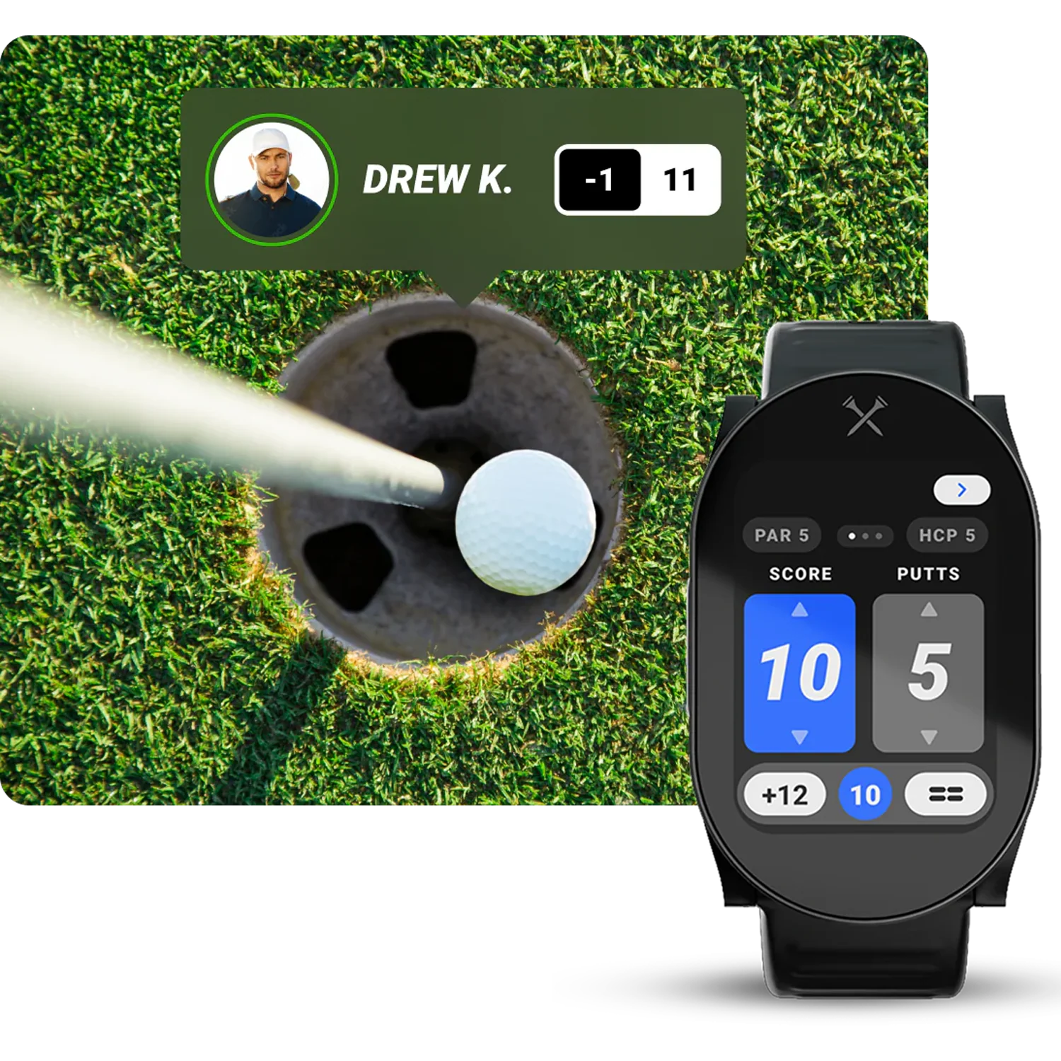 Blue Tees Playmaker+ Golf GPS Watch - Image 20