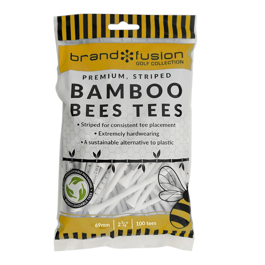 Brand Fusion BeesTees 69mm Golf Tees | 100 Pack