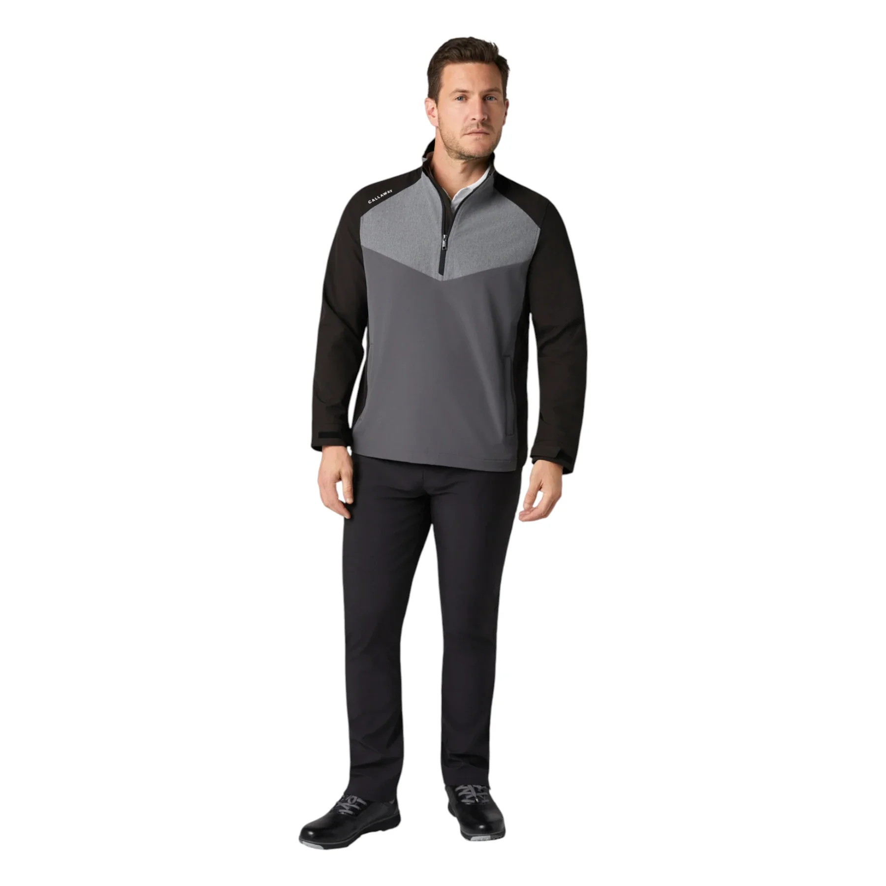 Callaway 1/2 Zip Wind Golf Jacket CGRFF0E2 - Image 3