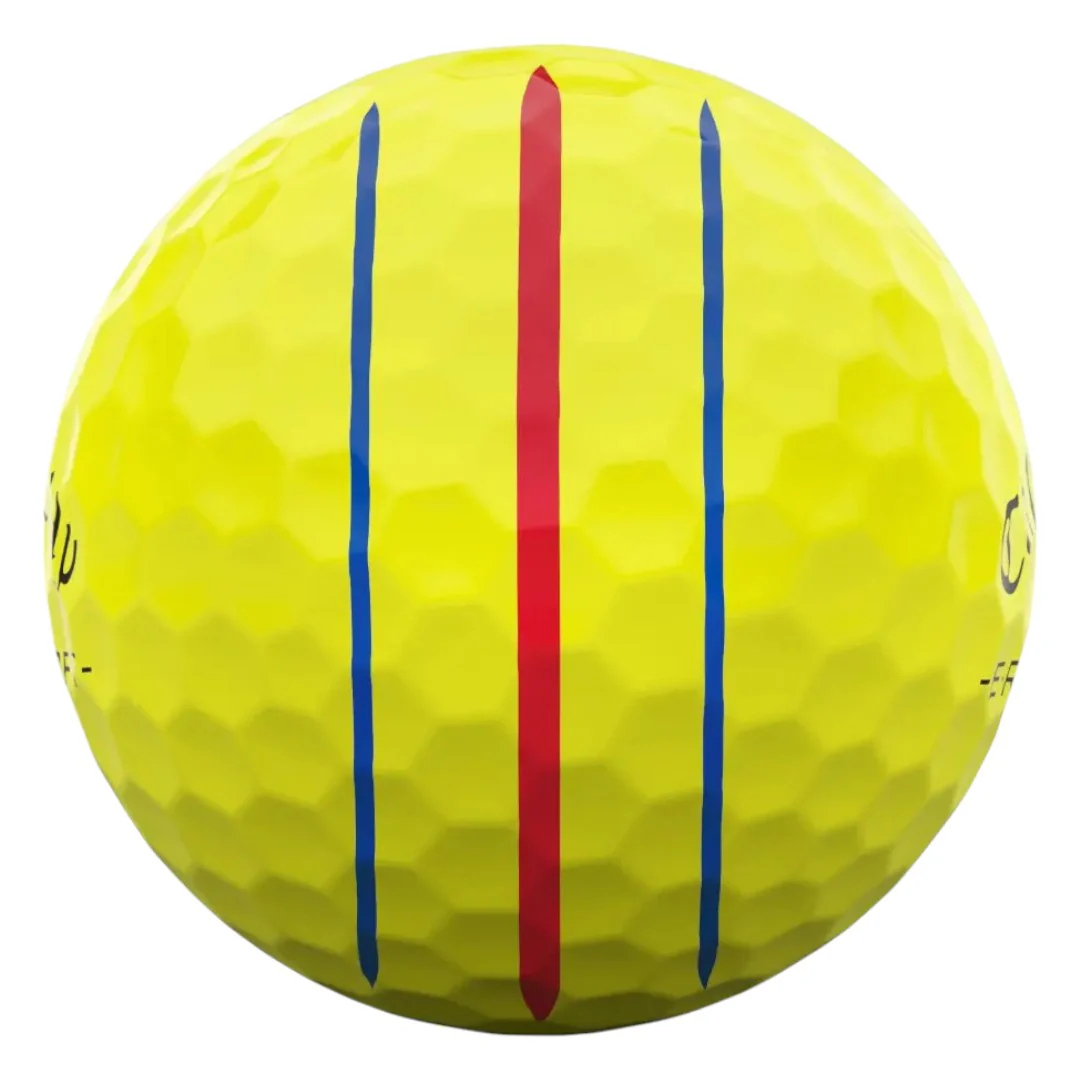 Callaway ERC Soft Triple Track Golf Balls | Yellow - Image 4