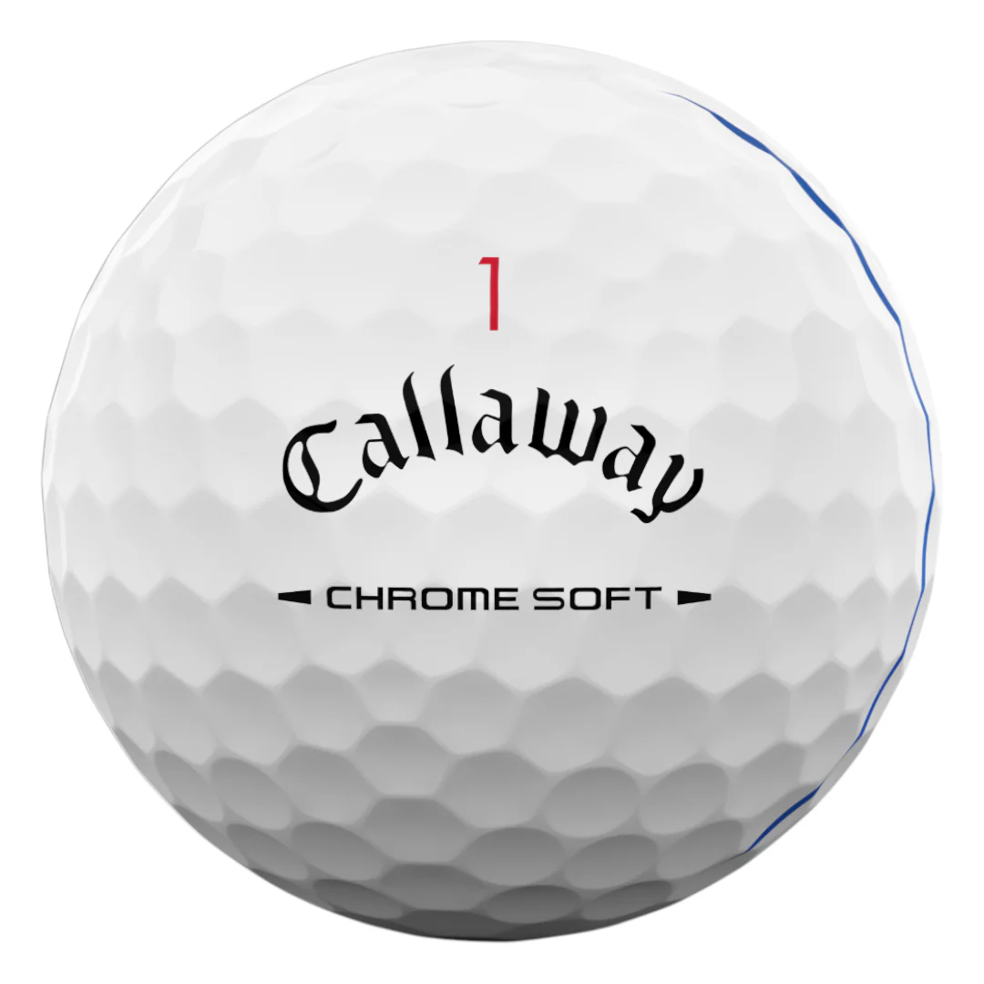 Callaway 2026 Chrome Soft Triple Track Golf Balls | White - Image 2