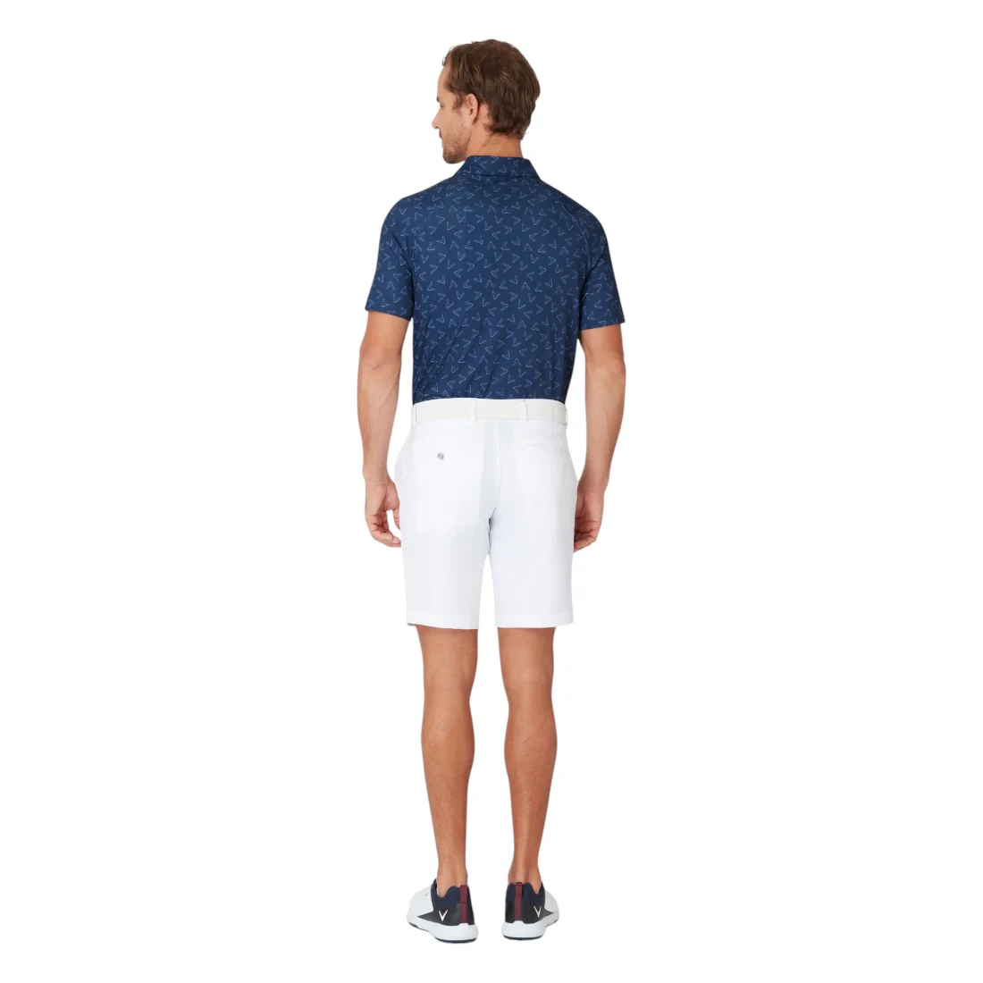Callaway All-Over Large Chev Golf Polo Shirt CGKSF0B7 - Image 5