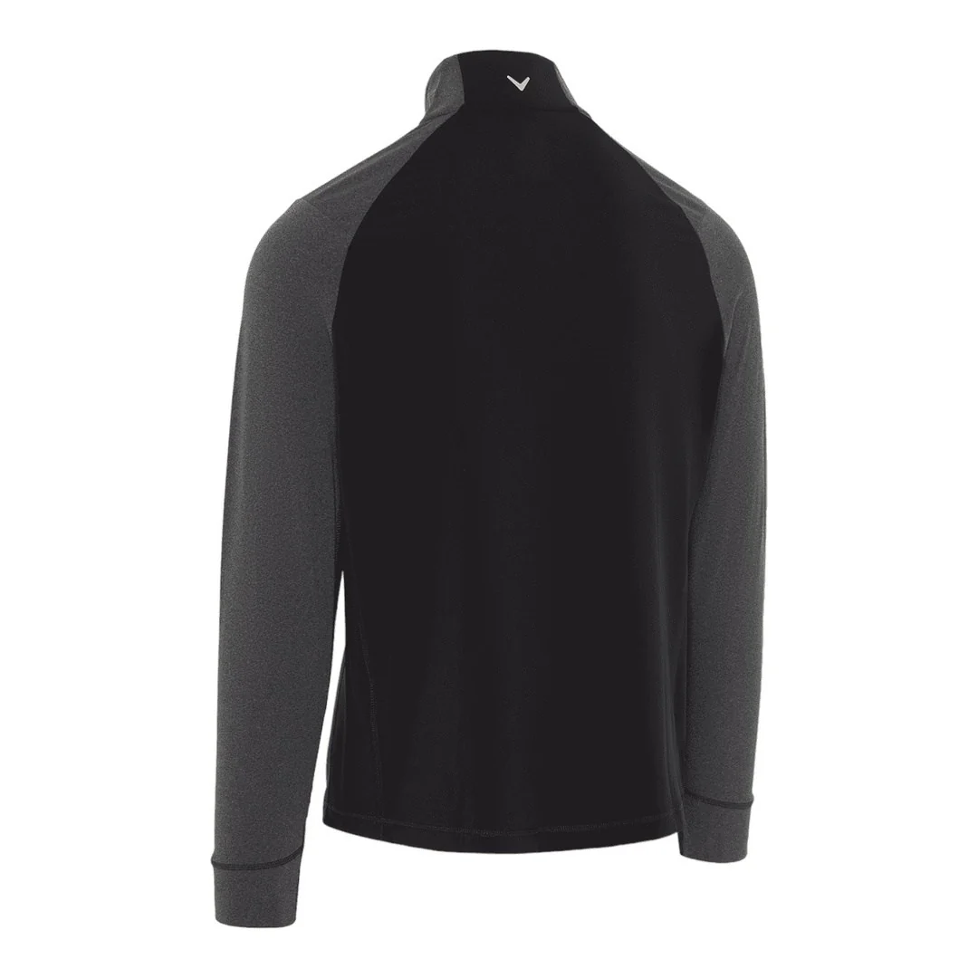 Callaway Aquapel Mixed Media 1/4-Zip Golf Top CGKFD015 - Image 2