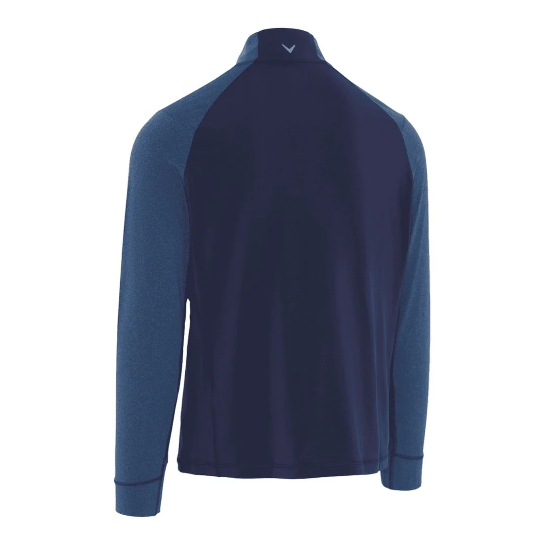 Callaway Aquapel Mixed Media 1/4-Zip Golf Top CGKFD015 - Image 2