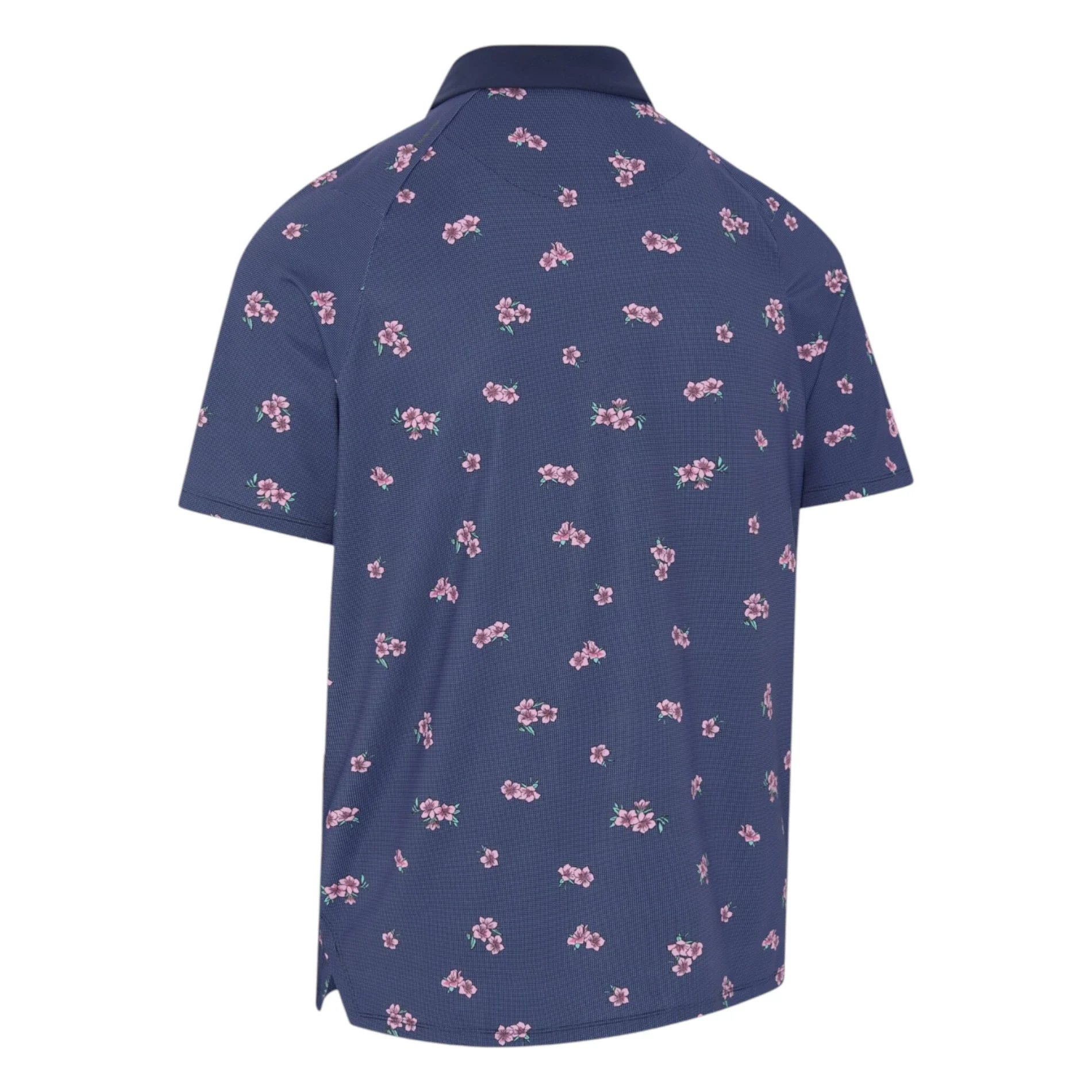 Callaway Azalea Gingham Print Golf Polo Shirt CGKSG084 - Image 2