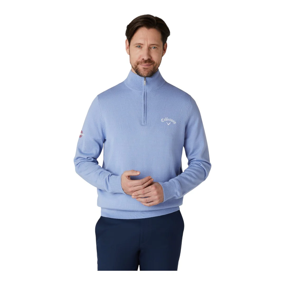 Callaway Blended Merino 1/4 Zip Golf Sweater CGGF80M1 - Image 3