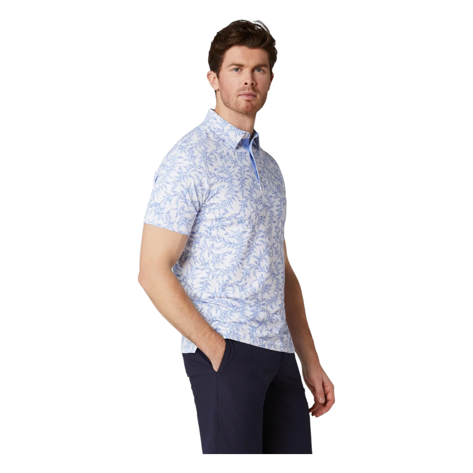 Callaway Chev Botonical Golf Polo Shirt CGKSG070 - Image 5