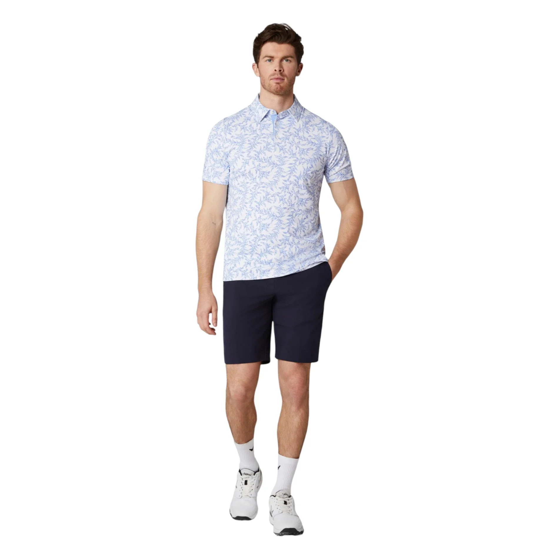 Callaway Chev Botonical Golf Polo Shirt CGKSG070 - Image 6