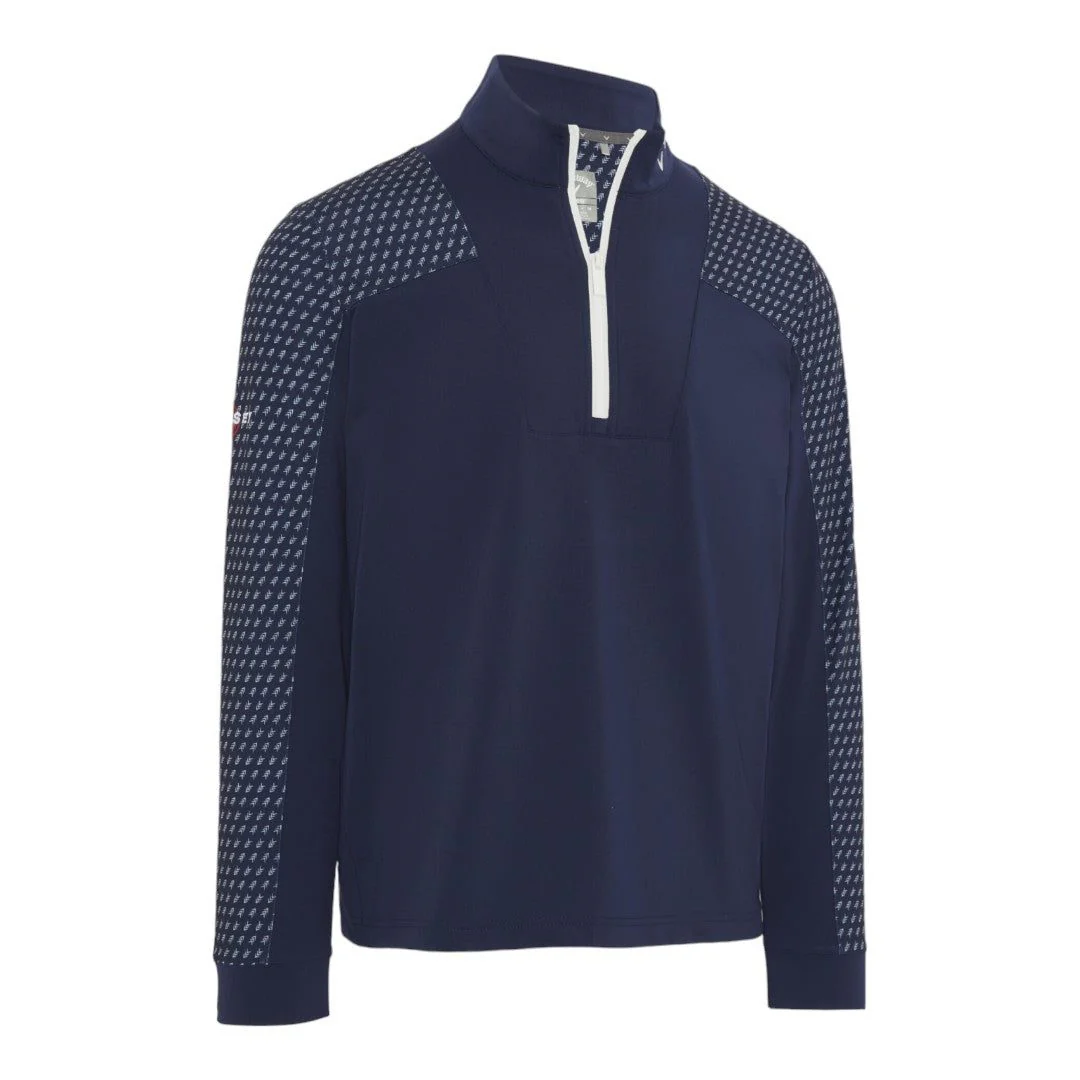 Callaway Chev Motion Print Golf Pullover CGKSE064
