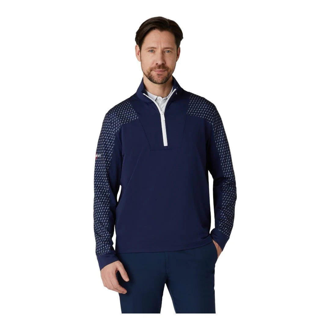 Callaway Chev Motion Print Golf Pullover CGKSE064 - Image 3