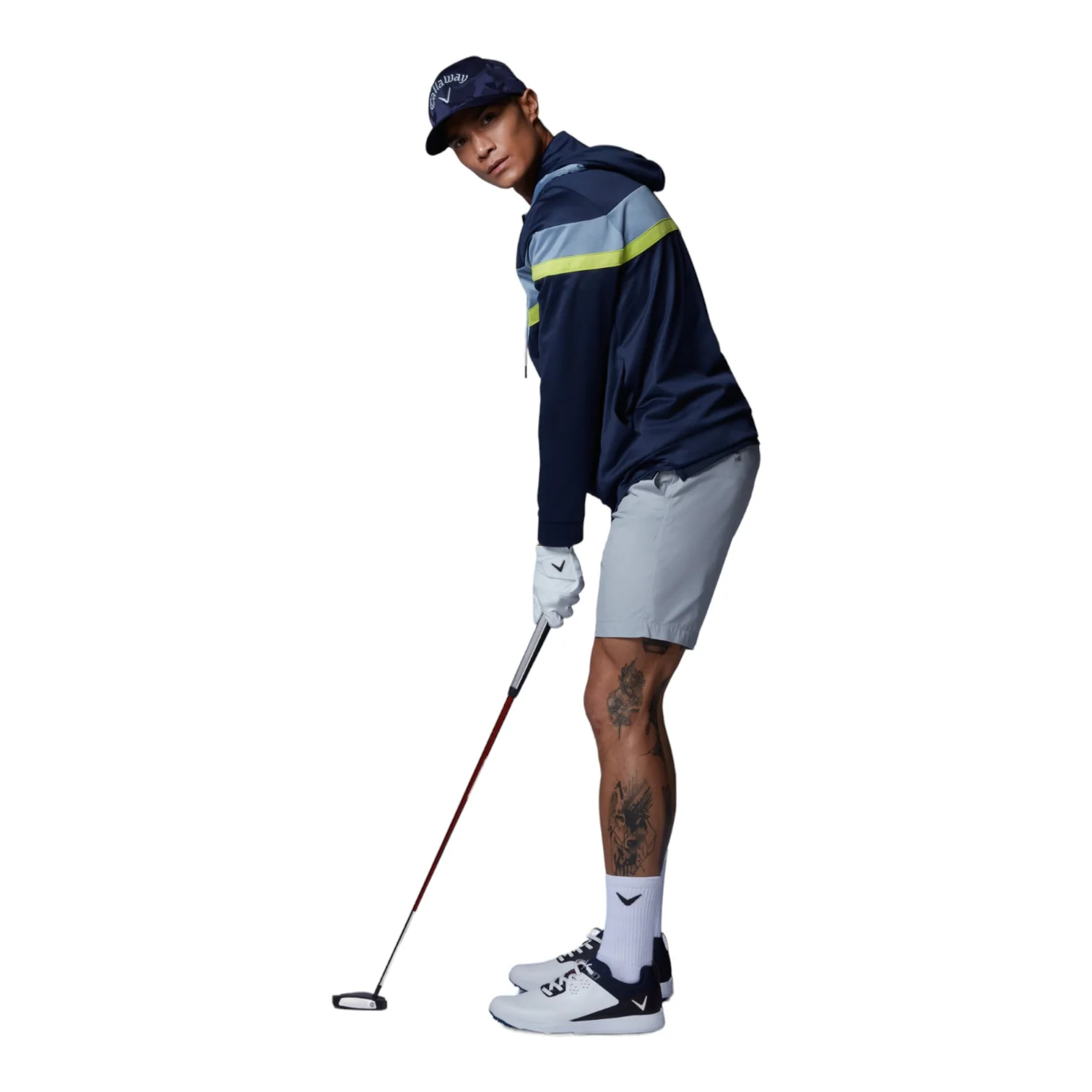 Callaway Golf X-Series Blocked Full Zip Golf Hoodie CGJSD034 - Image 7