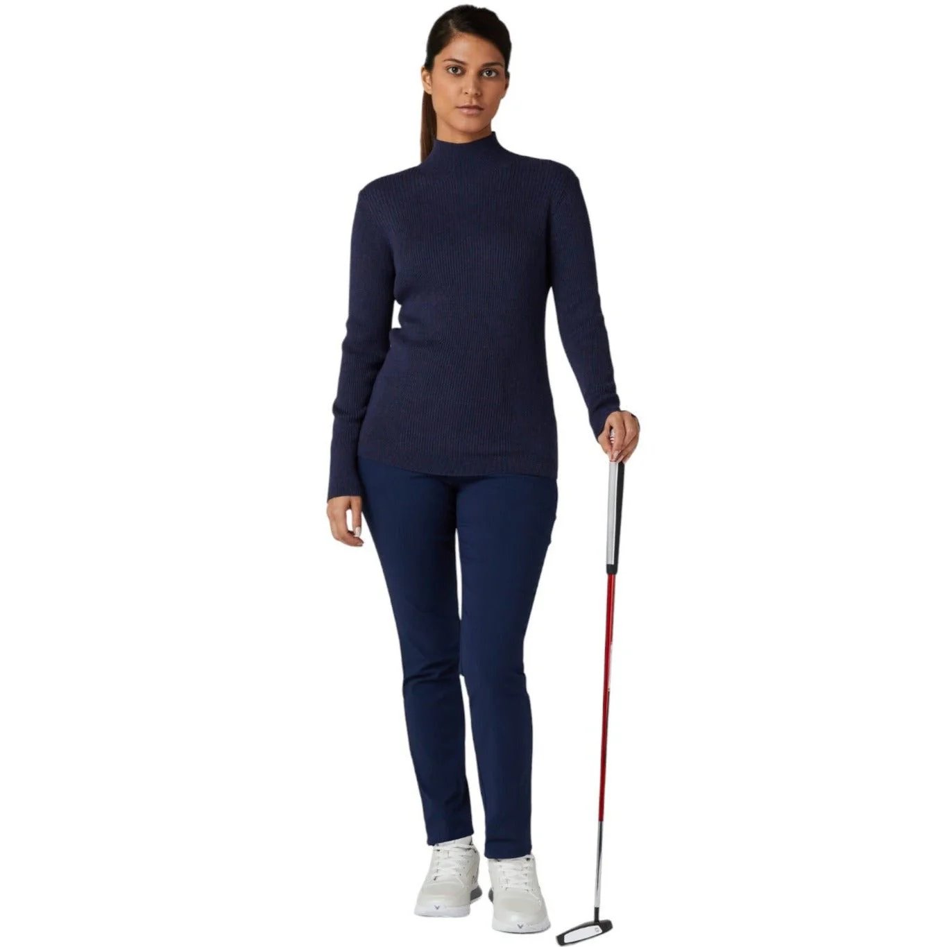 Callaway Ladies Body Mapped High Neck Golf Sweater CGGFD022 - Image 3
