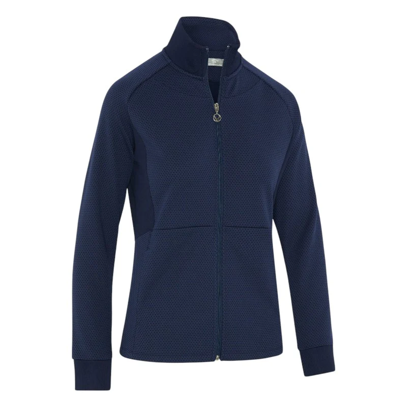 Callaway Ladies Hex Full Zip Golf Top CGJFE013