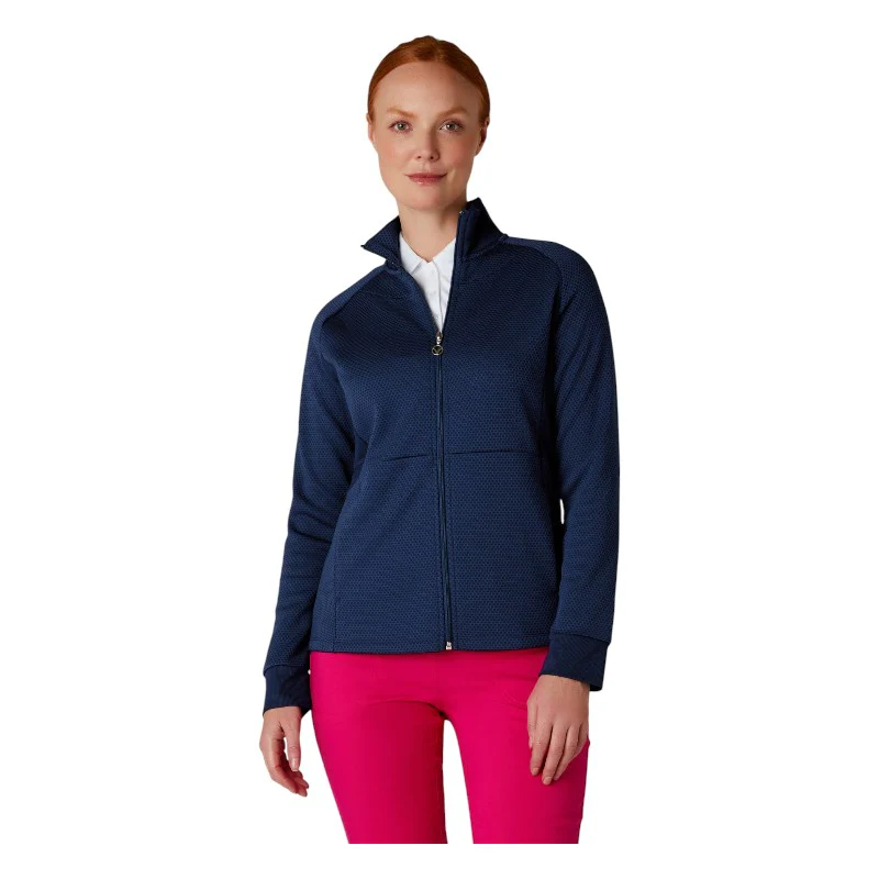 Callaway Ladies Hex Full Zip Golf Top CGJFE013 - Image 3