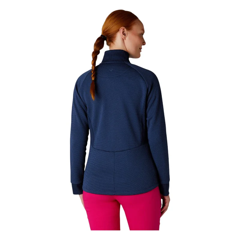 Callaway Ladies Hex Full Zip Golf Top CGJFE013 - Image 4