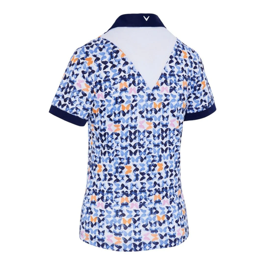 Callaway Ladies Metamorphosis S/L Golf Polo Shirt CGKSE070 - Image 2
