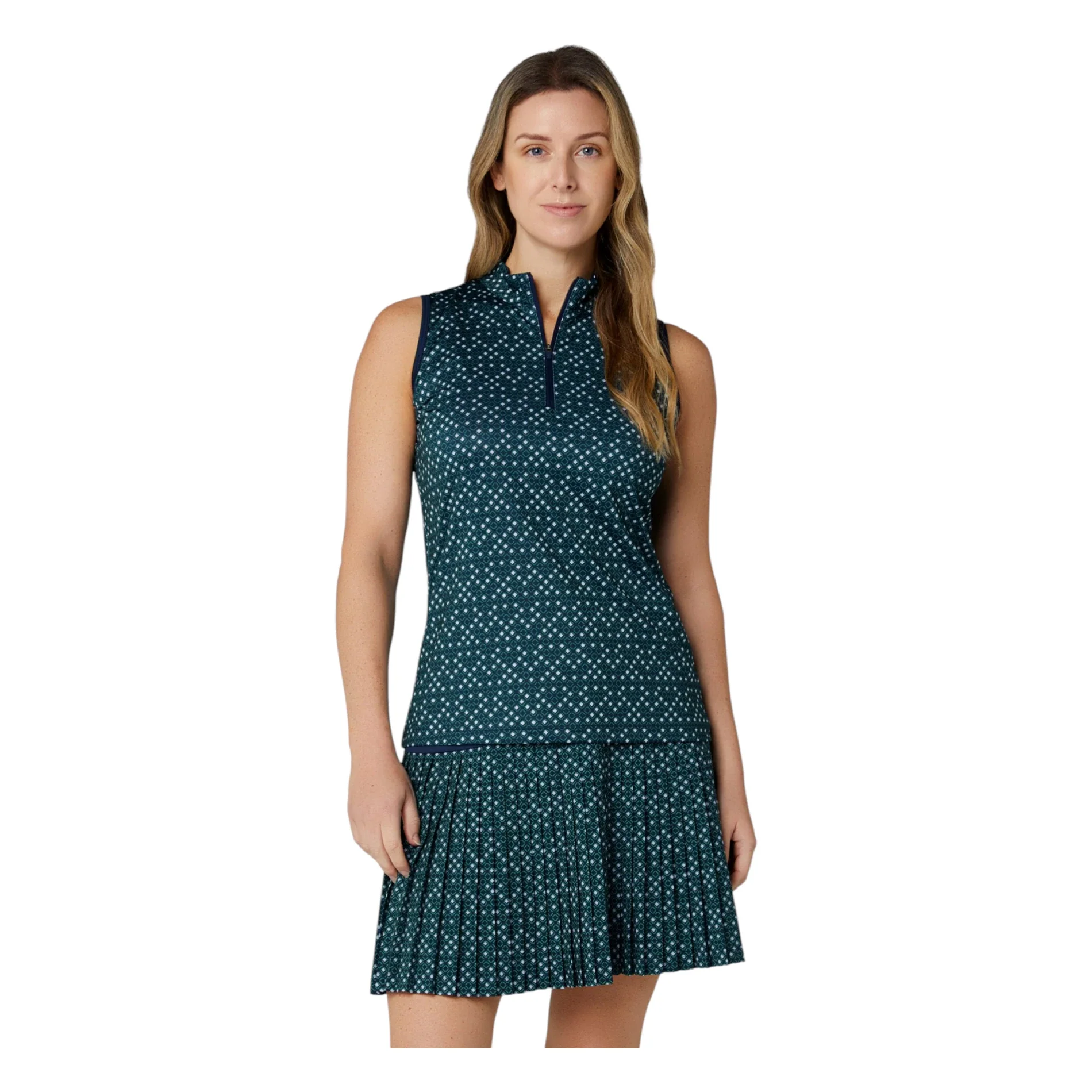 Callaway Ladies Mock Neo Sleeveless Golf Polo Shirt CGKSG099 - Image 3