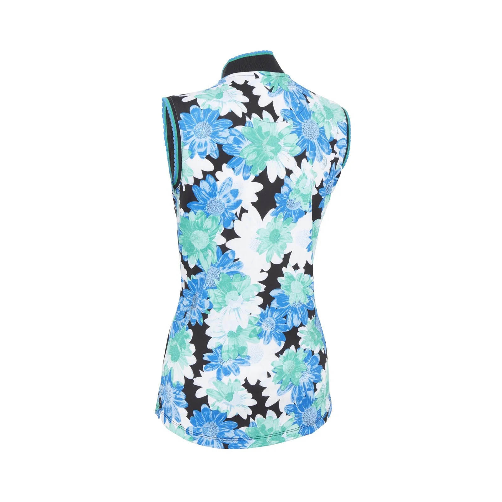 Callaway Ladies Printed Floral SL Golf Polo Shirt CGKSC017 - Image 2