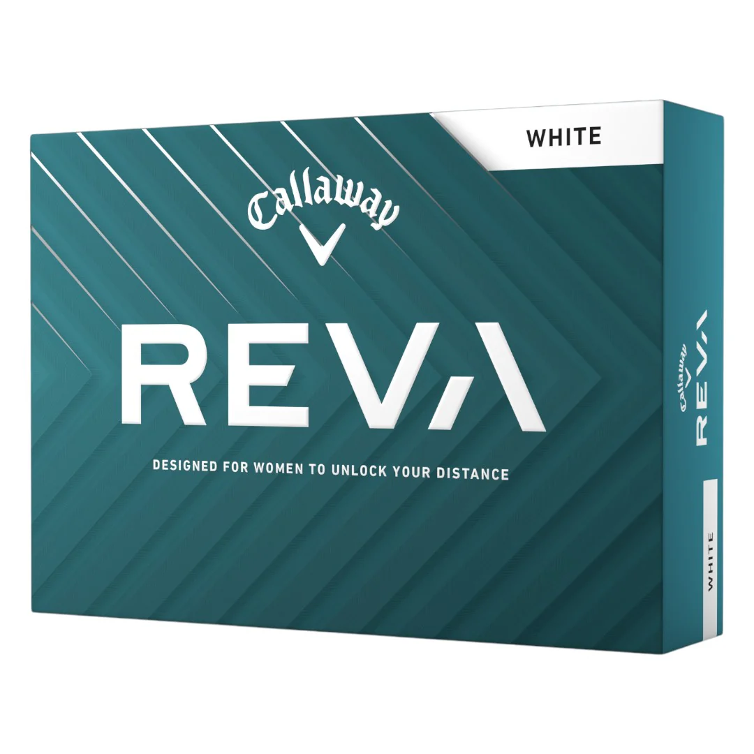 Callaway 2025 Ladies Reva Golf Balls | White