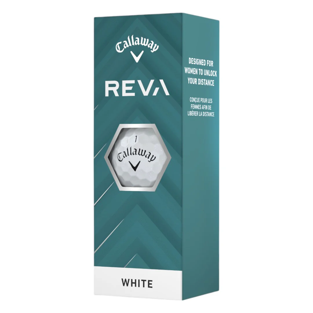 Callaway 2025 Ladies Reva Golf Balls | White - Image 4