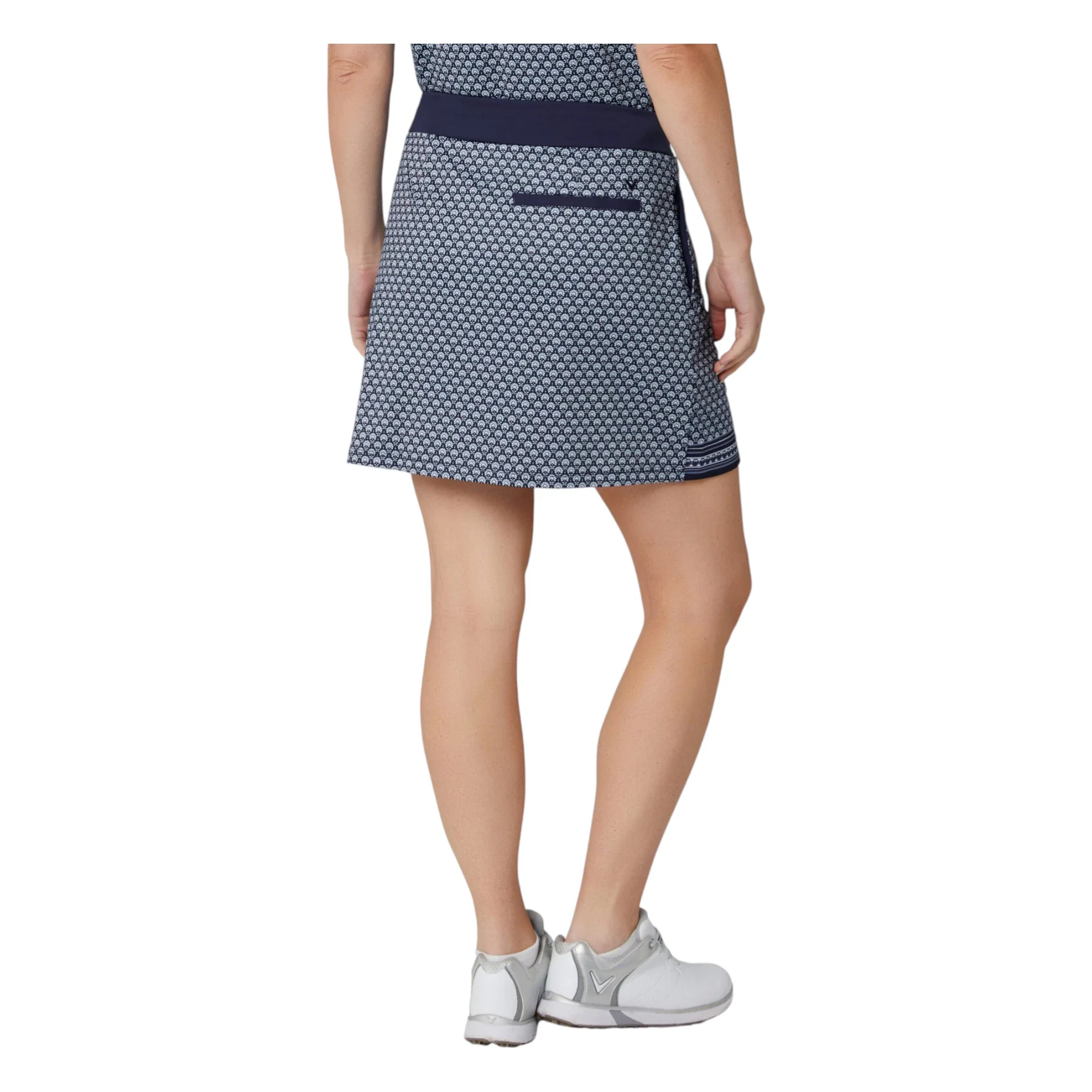 Callaway Ladies Scarf GEO Asymmetrical Golf Skort CGKBSG80 - Image 4