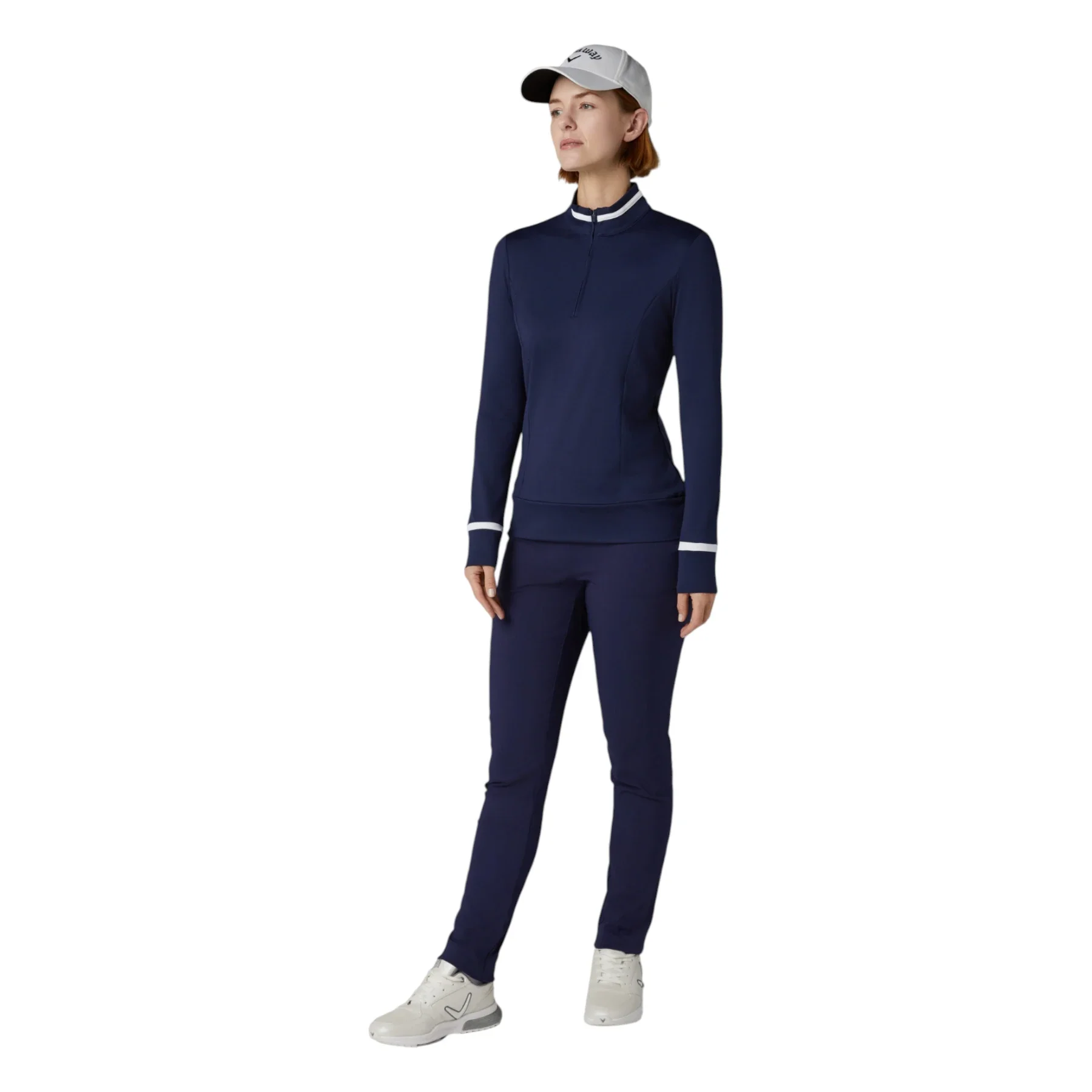 Callaway Ladies Thermal Colorblock Golf Top CGKFF0K3 - Image 3