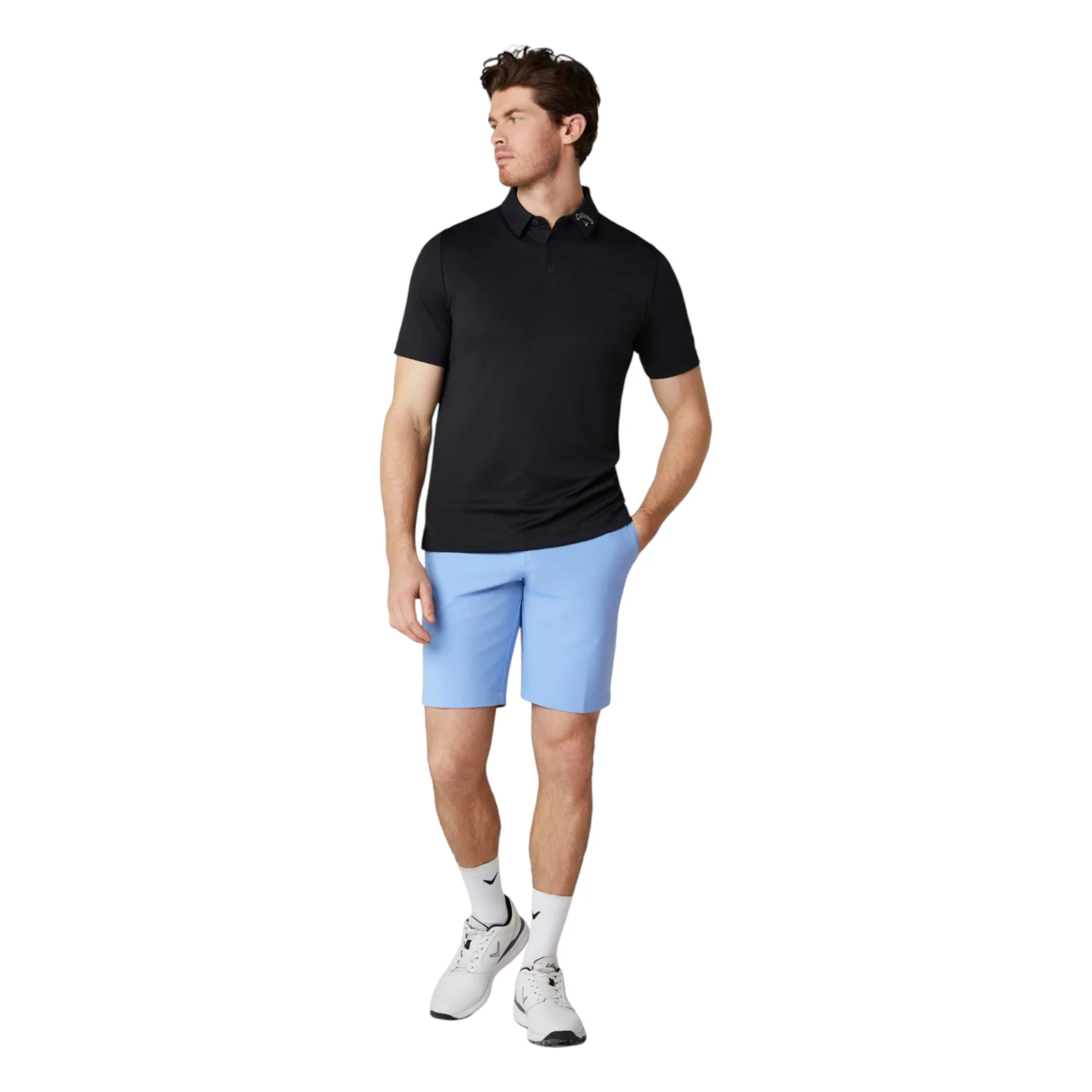 Callaway Odyssey Ventilated Jacquard Golf Polo Shirt CGKSG0C6 - Image 6