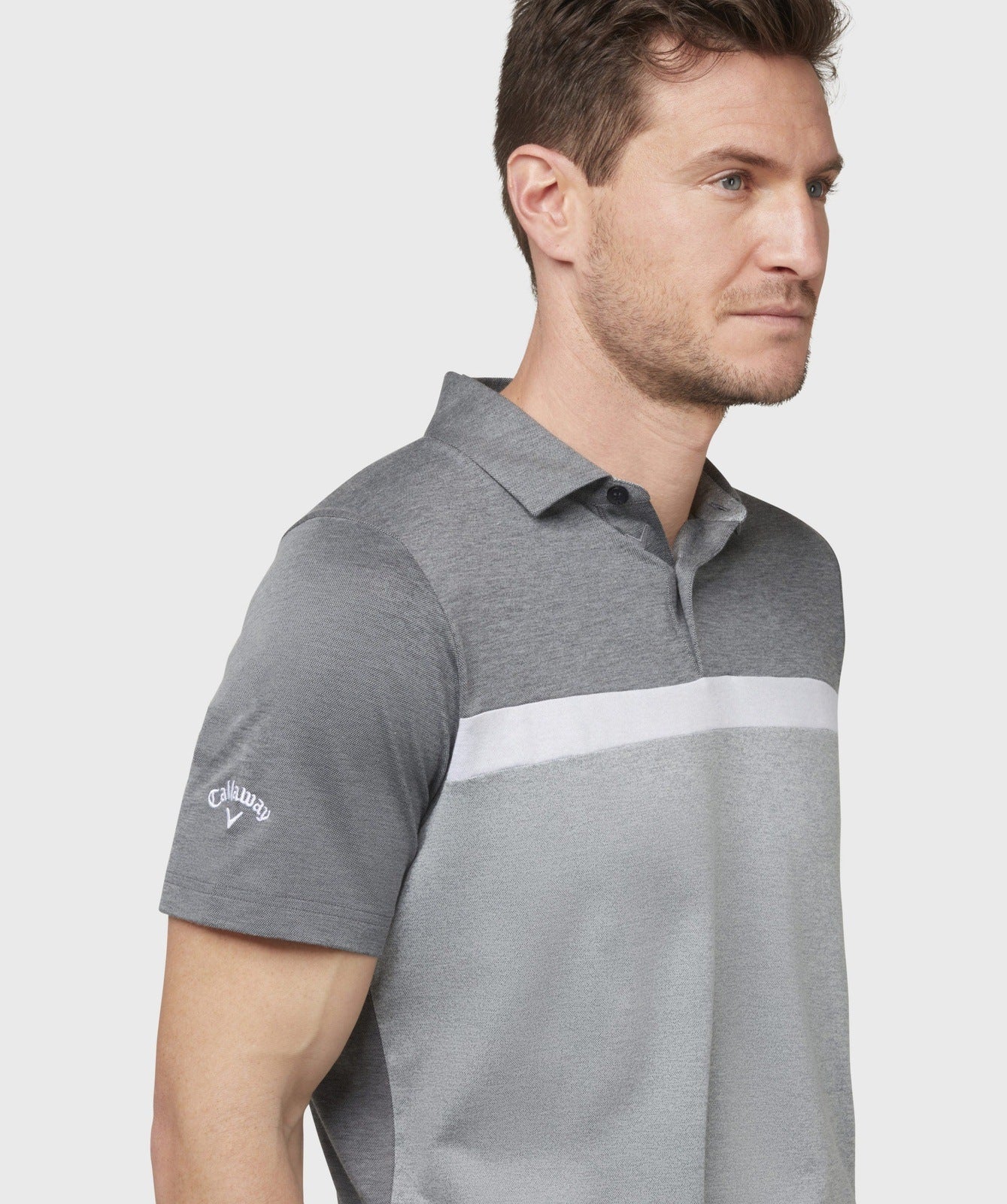 Callaway Soft Touch Colour Block Golf Polo Shirt CGKSC0K3 - Image 3