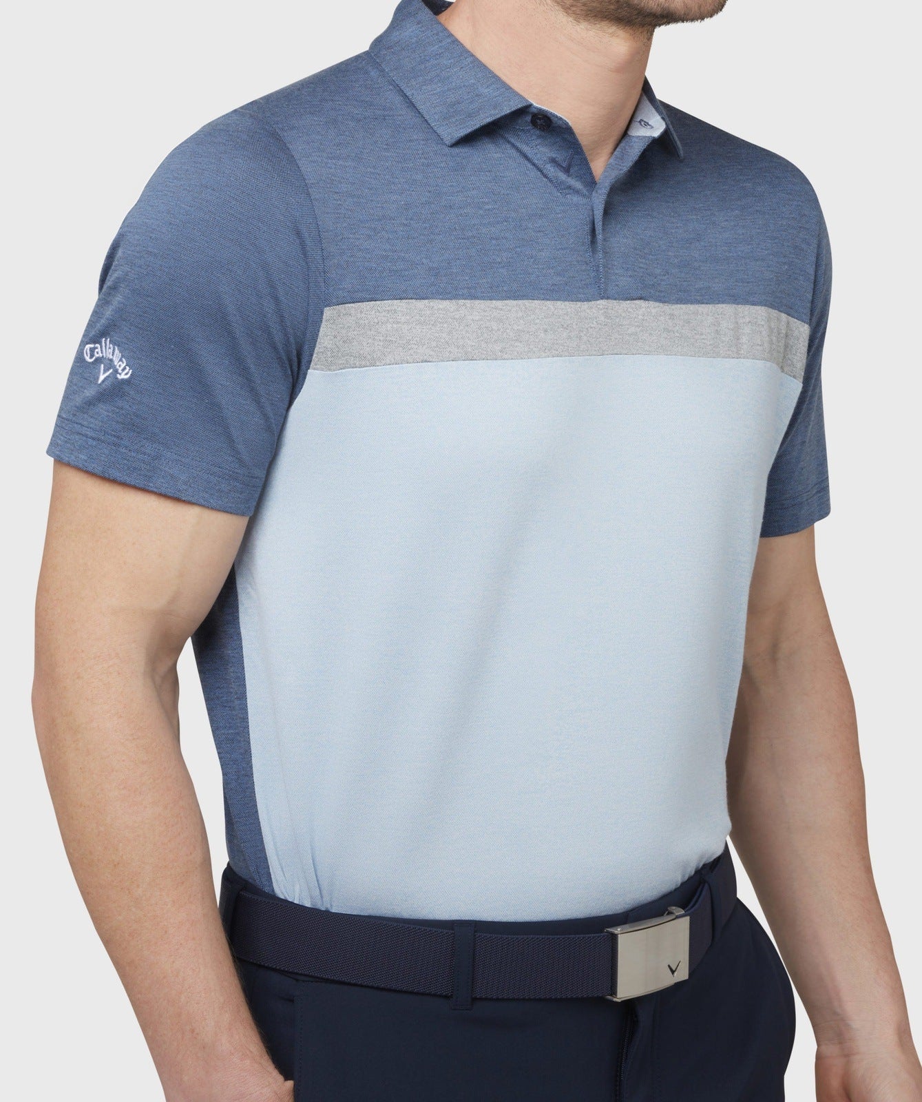 Callaway Soft Touch Colour Block Golf Polo Shirt CGKSC0K3 - Image 2