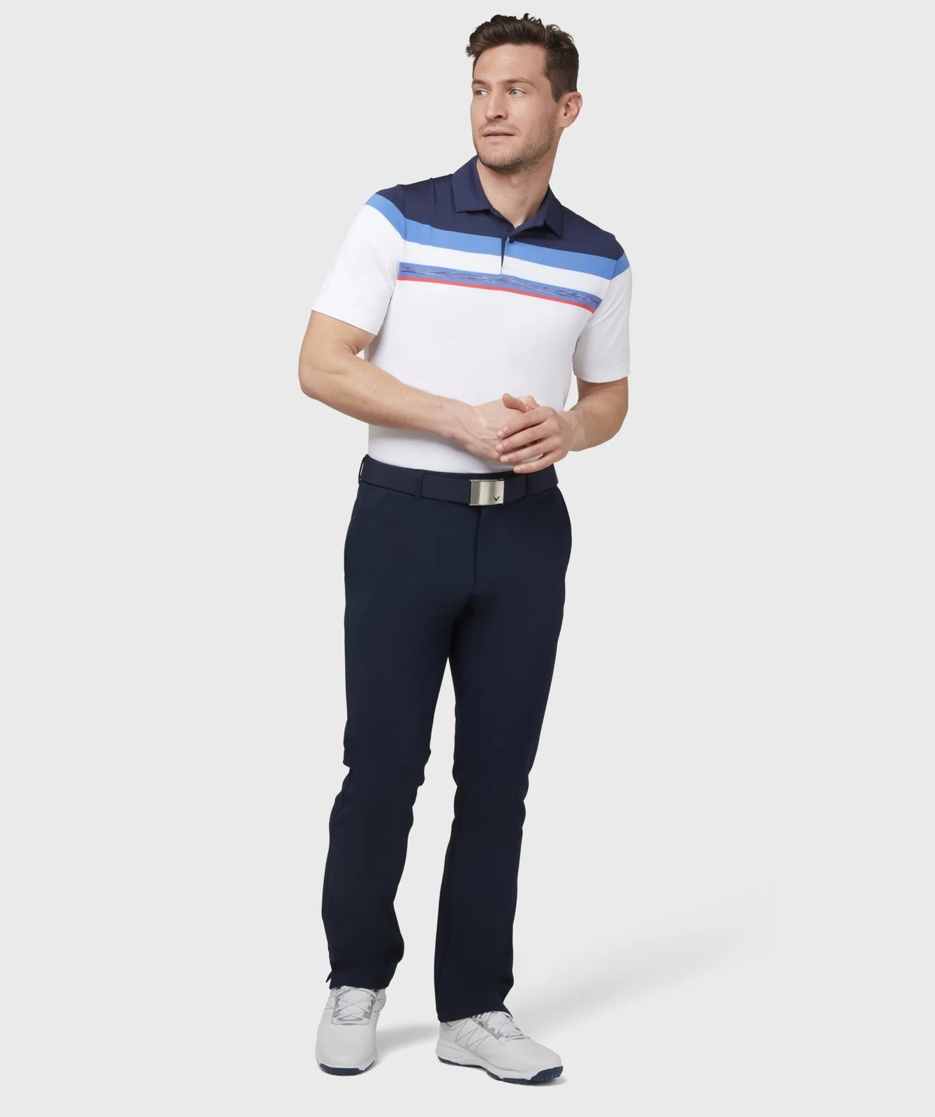 Callaway Space Dye Block Golf Shirt CGKSC0C5 - Image 4