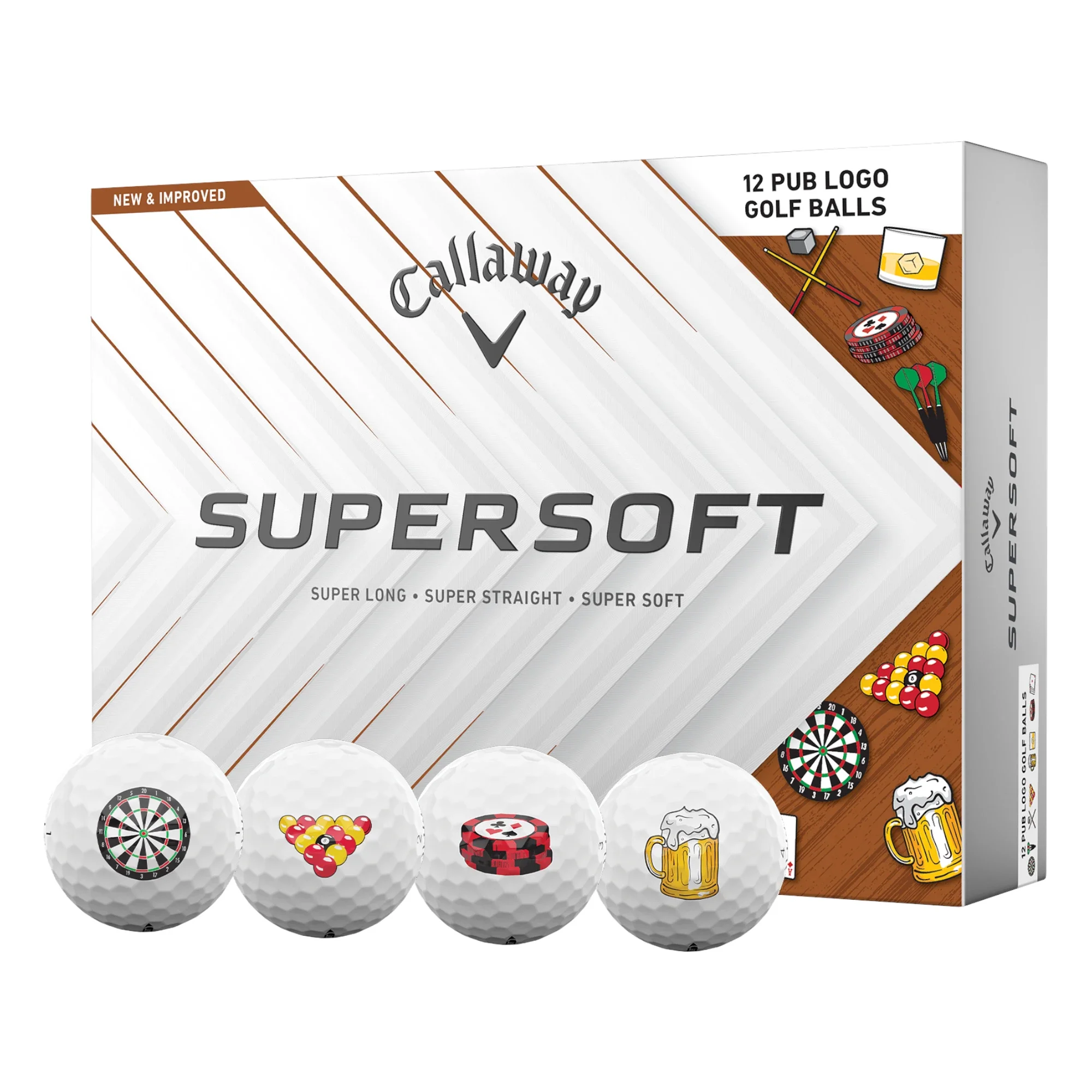 Callaway Supersoft Pub Golf Balls - Image 2