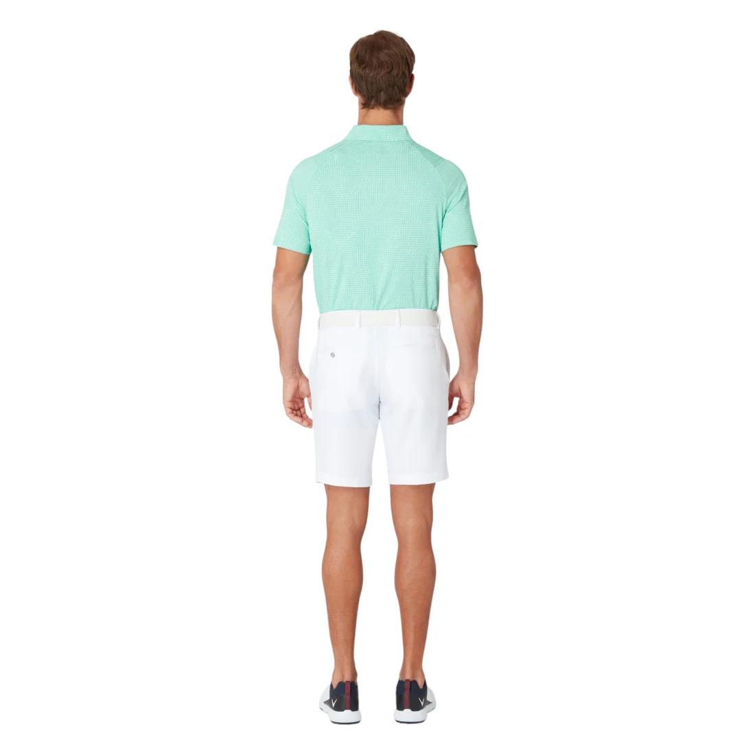 Callaway Warped Gingham Golf Polo Shirt CGKSF089 - Image 5