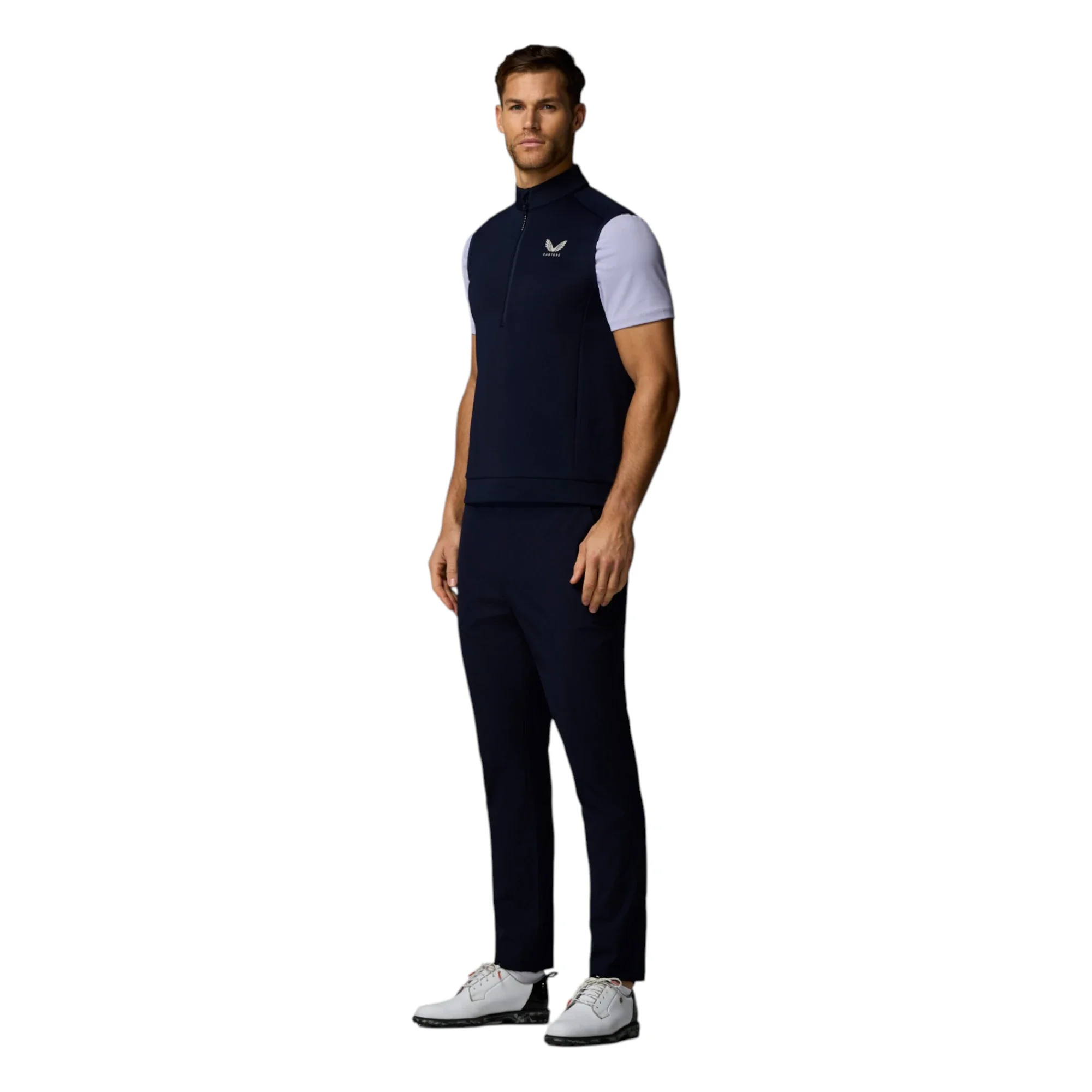 Castore Flex 1/2 Zip Golf Gilet MLM00040CAS - Image 6