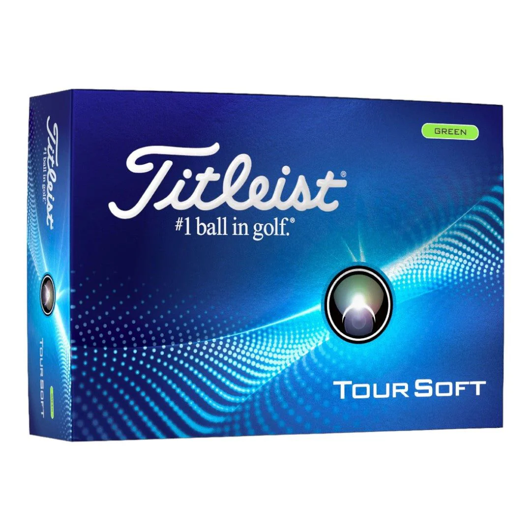 Titleist 2025 Tour Soft Golf Balls | Green