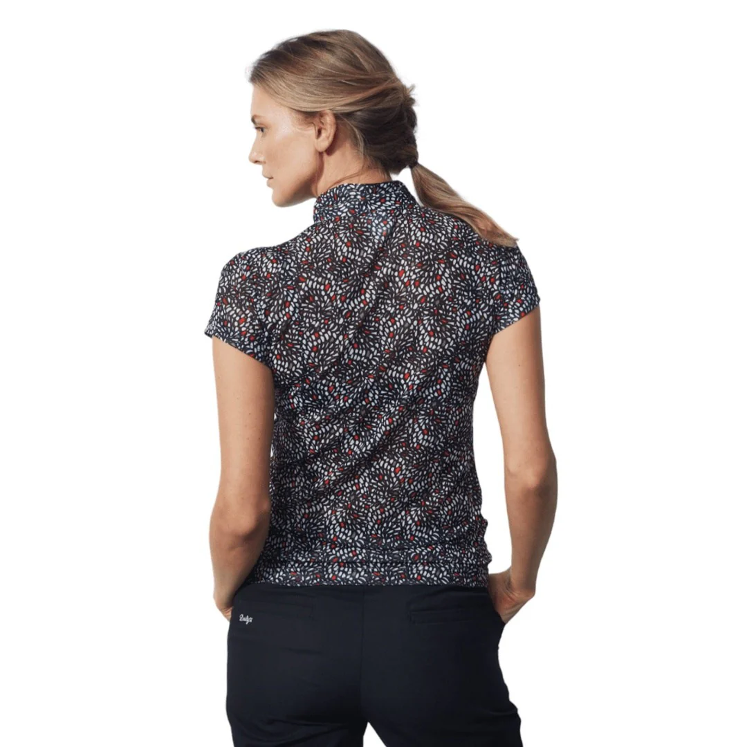 Daily Sports Ladies Imola Cap Sleeve Golf Polo Shirt 443/119 - Image 4