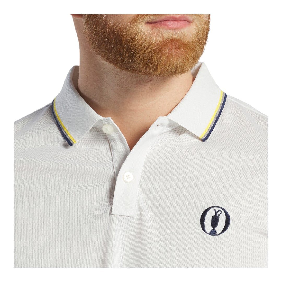 FootJoy 152nd Open Solid Trim Golf Polo Shirt 32533 - Image 4
