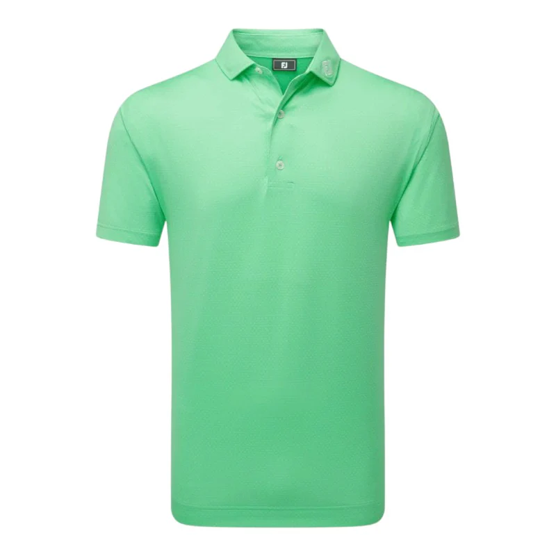 FootJoy Abacus Print Lisle Golf Polo Shirt 37800