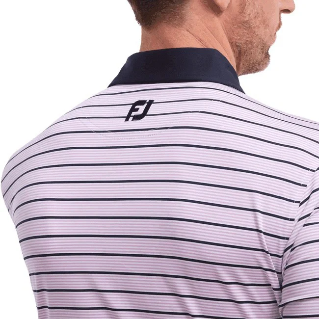 FootJoy Accented Stripe Golf Shirt 88367 - Image 4
