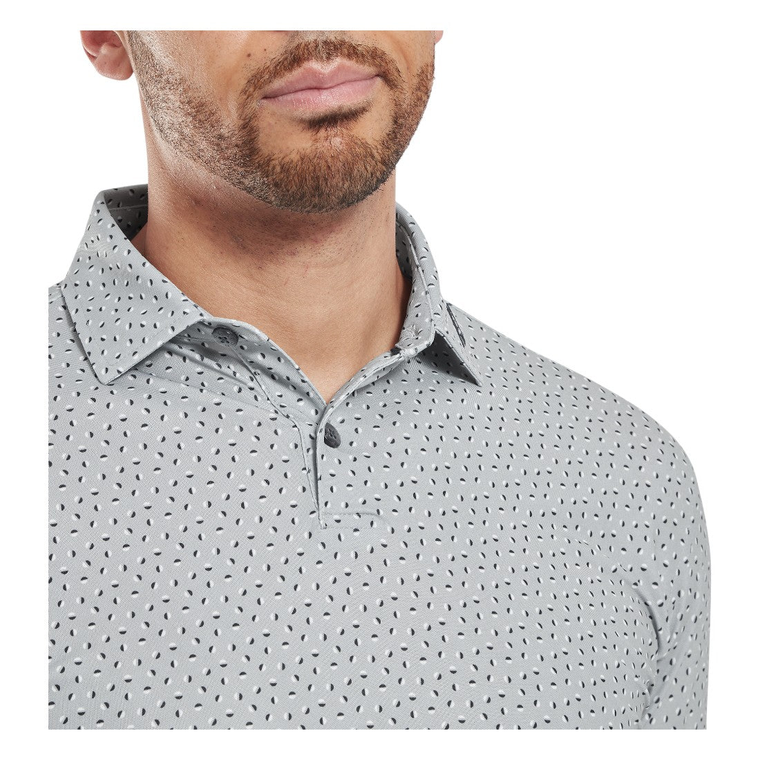 FootJoy Bounce Print Pique Golf Polo Shirt 34039 - Image 5