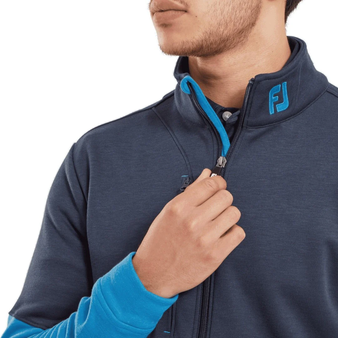 FootJoy Colour Block Chill-Out Full Zip Golf Jacket 89910 - Image 5
