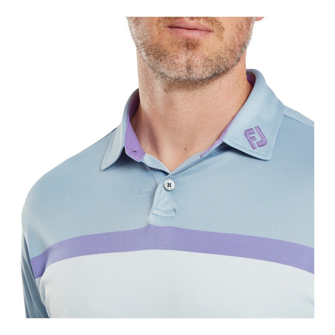 FootJoy Colour Block Golf Polo Shirt 81614 - Image 5