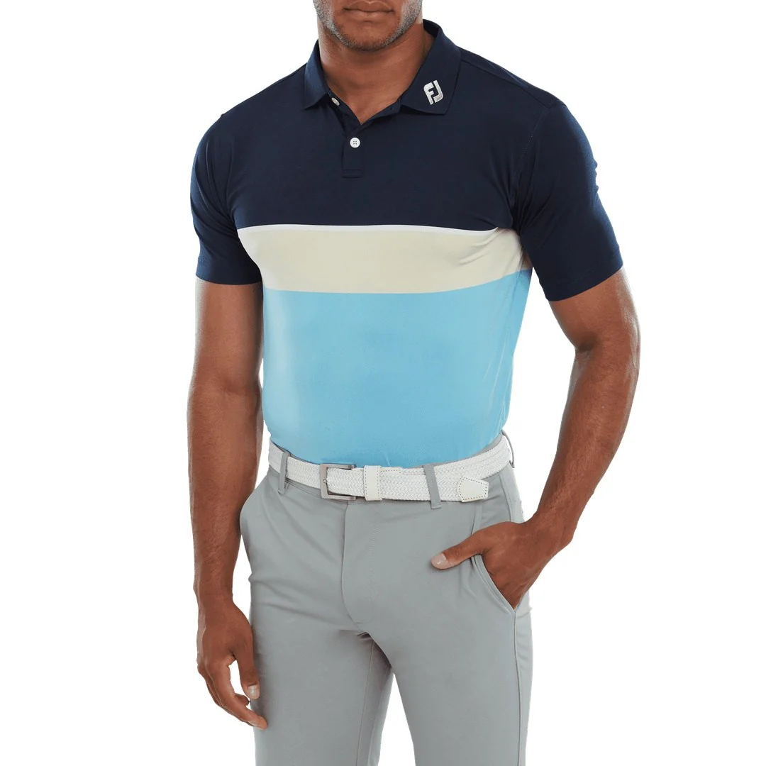 FootJoy Colour Theory Golf Polo Shirt 80097 - Image 2