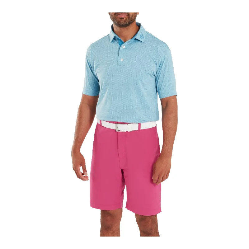 FootJoy Deco Diamond Print Lisle Golf Polo Shirt 37782 - Image 3